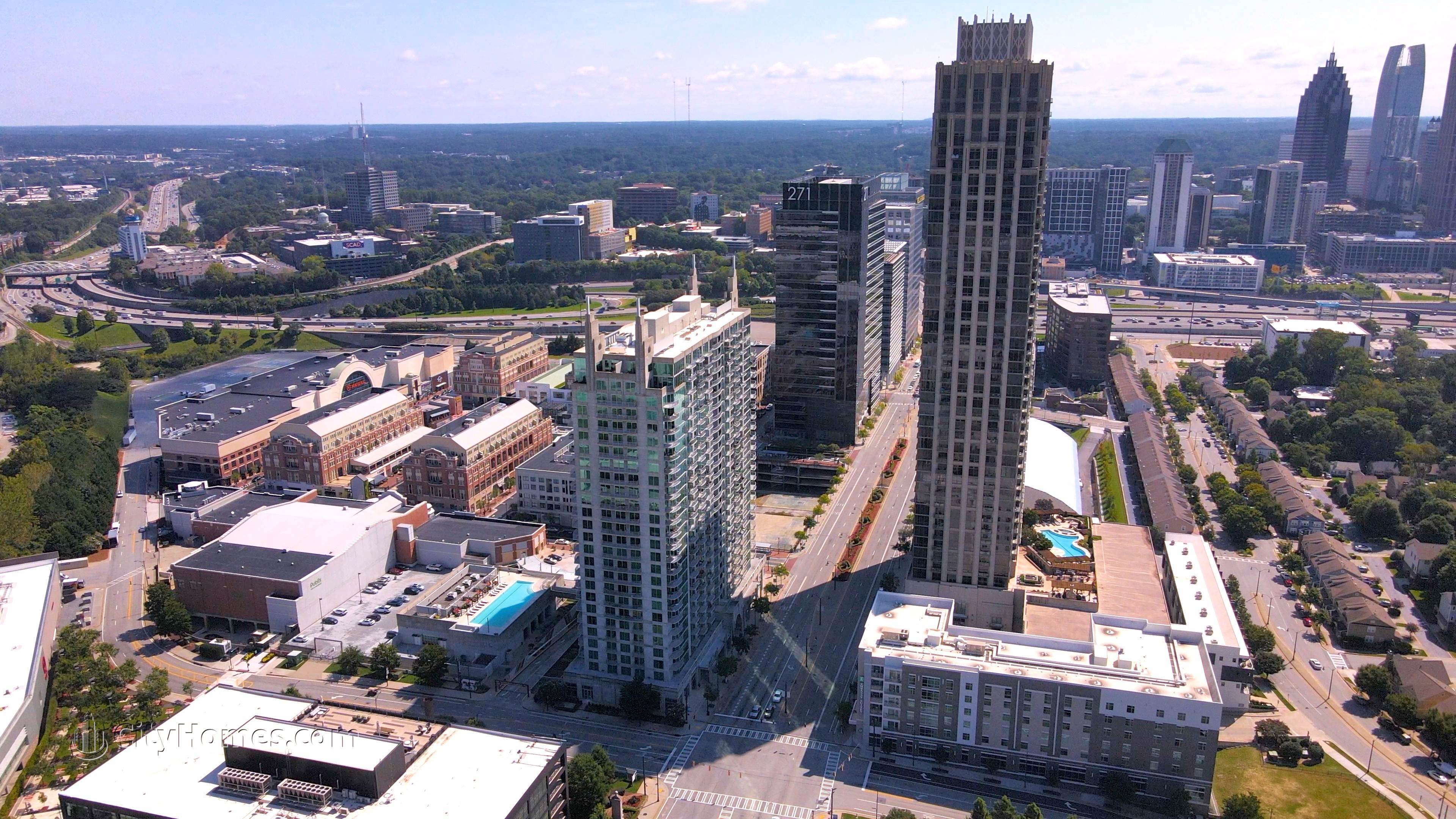 5. Twelve Midtown Residences building at 361 17th St NW, Atlantic Station, Atlanta, GA 30363