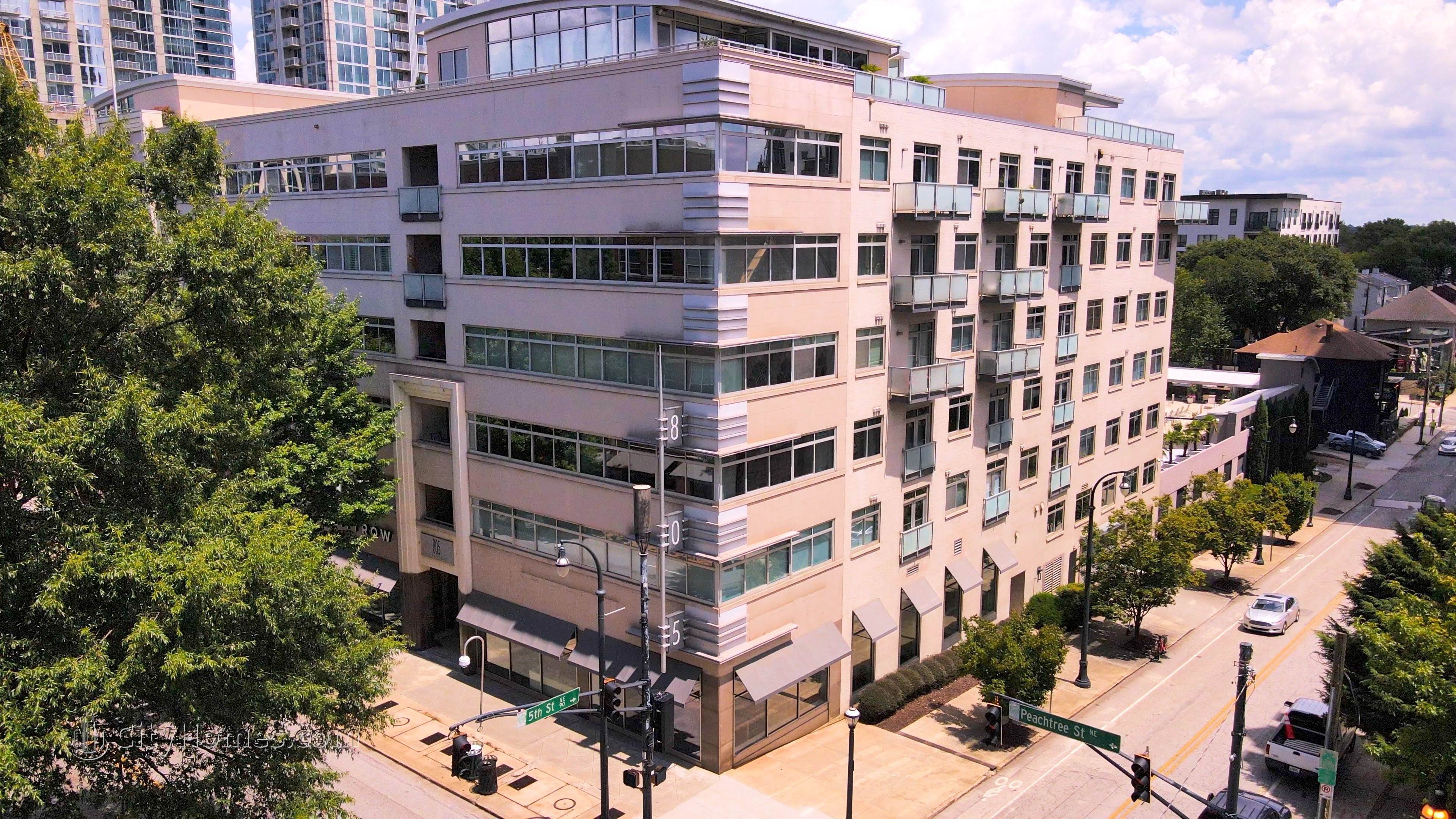 building at 805 Peachtree St NE, Greater Midtown, Atlanta, GA 30308