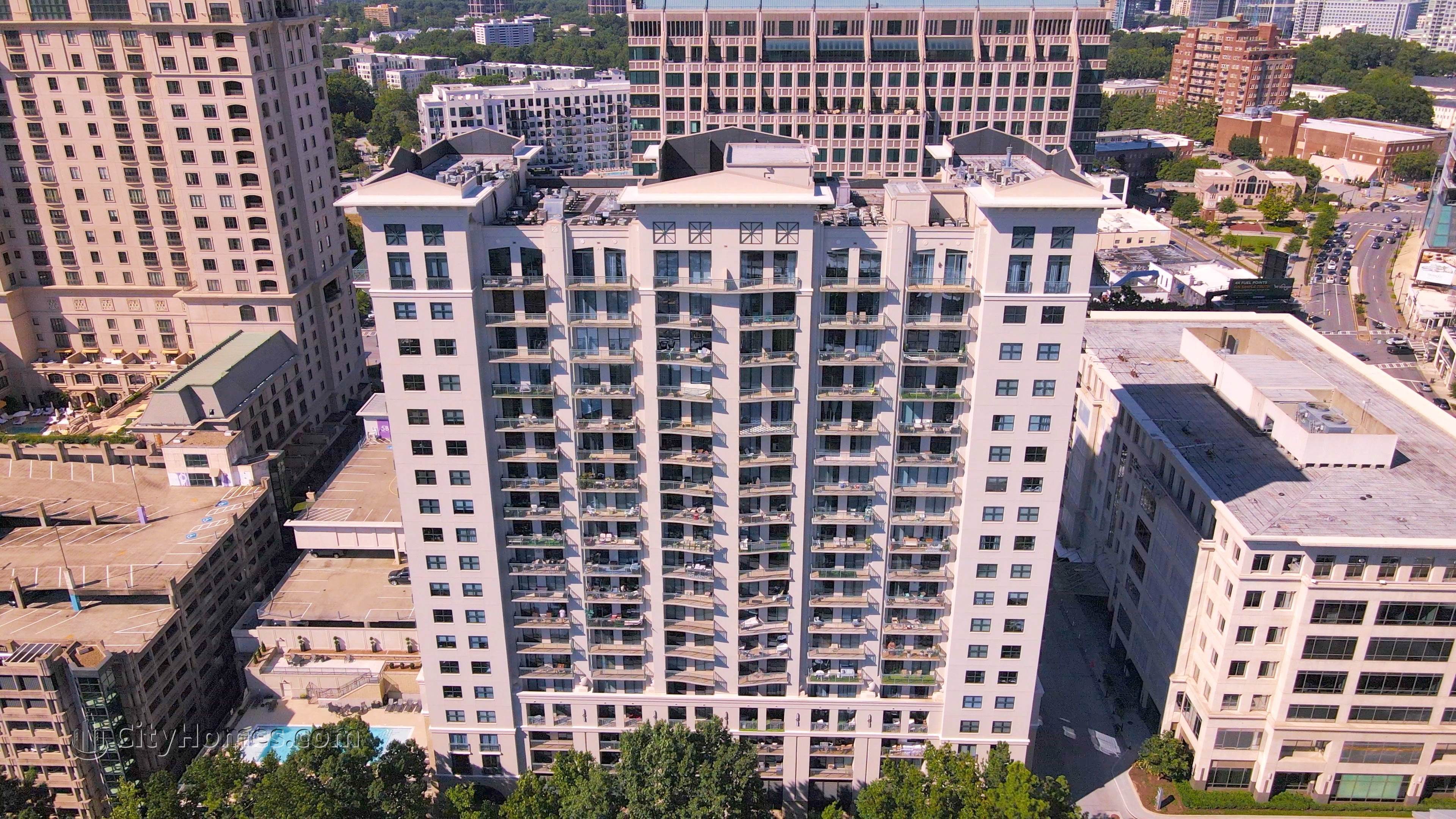 Ovation Condos building at 3040 Peachtree Rd NW, Peachtree Heights West, Atlanta, GA 30305
