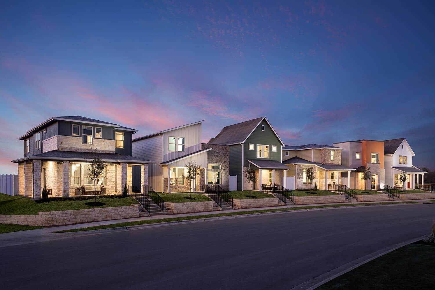 2. Urban Homes Collection at Easton Park building at 7708 Skytree Drive, Southeast Austin, Austin, TX 78744