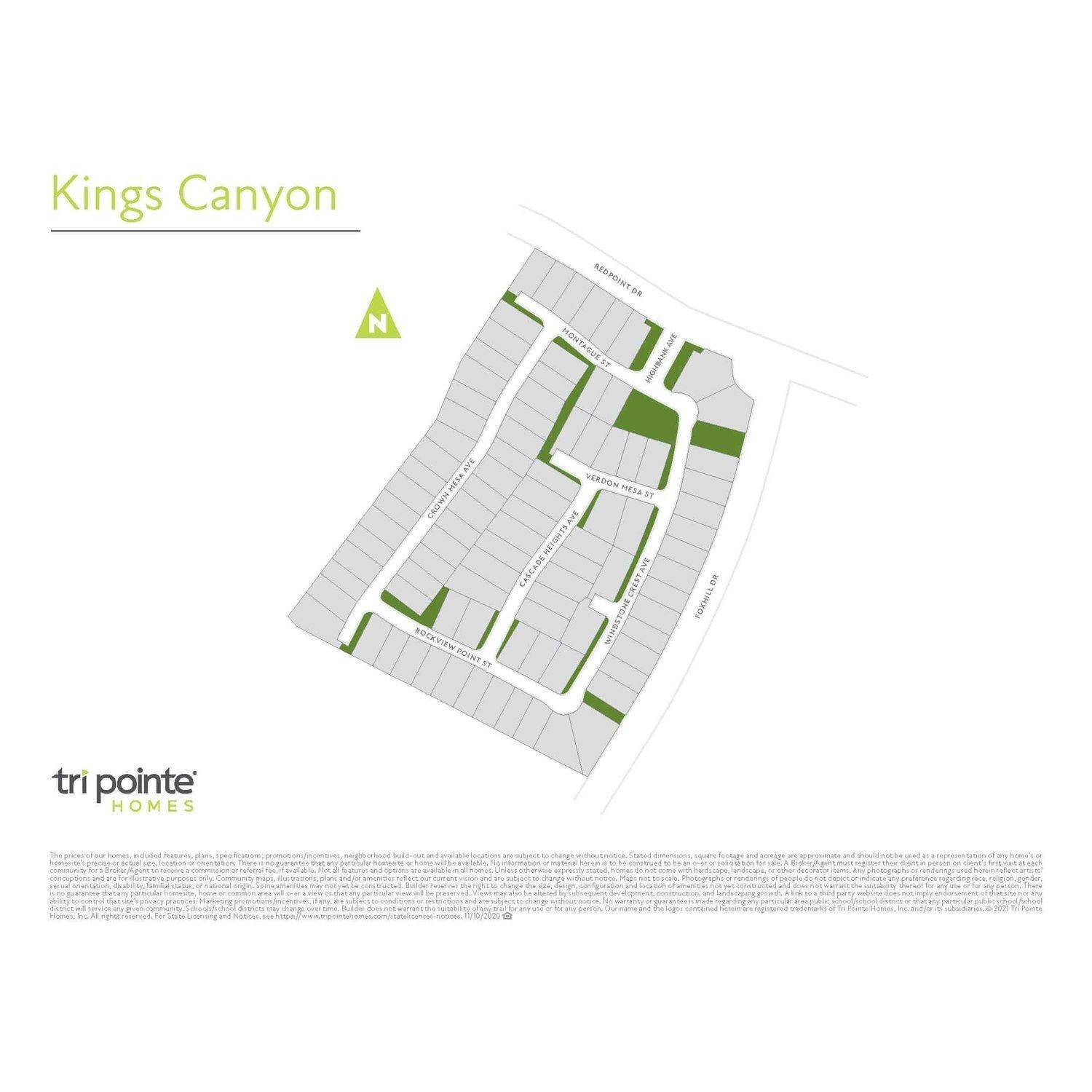 Kings Canyon building at 12102 Granite Canyon Street, Summerlin North, Las Vegas, NV 89138
