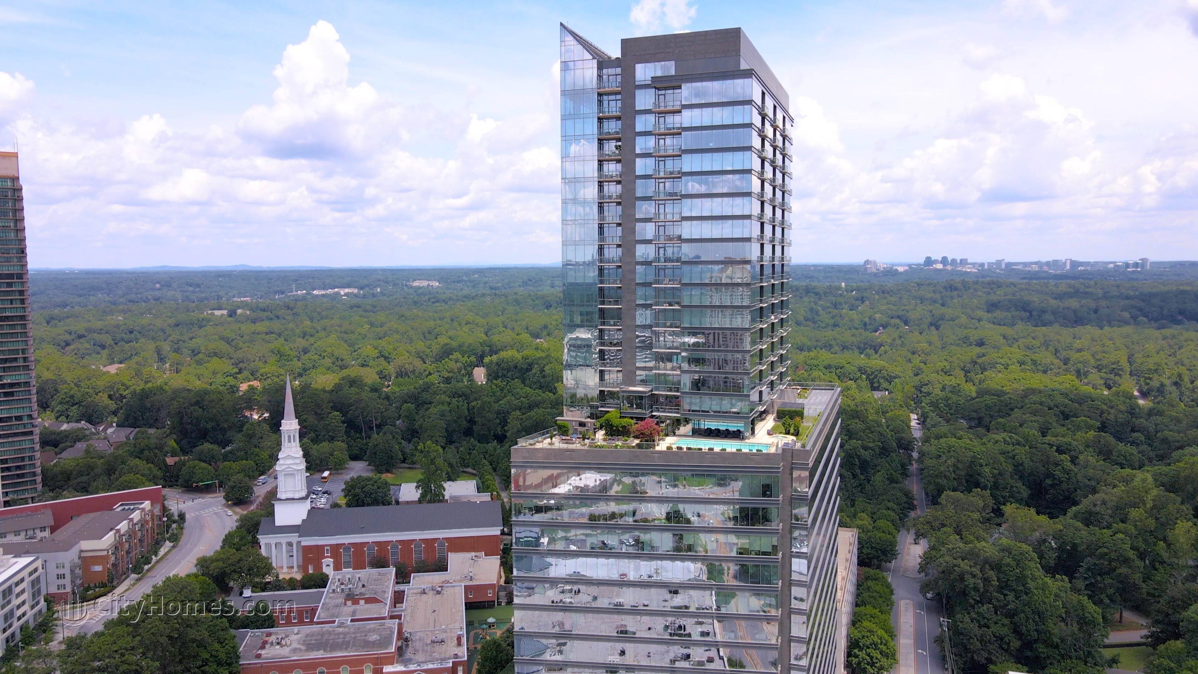 2. Ritz-Carlton Residences edificio en 3630 Peachtree Rd NE, North Buckhead, Atlanta, GA 30326