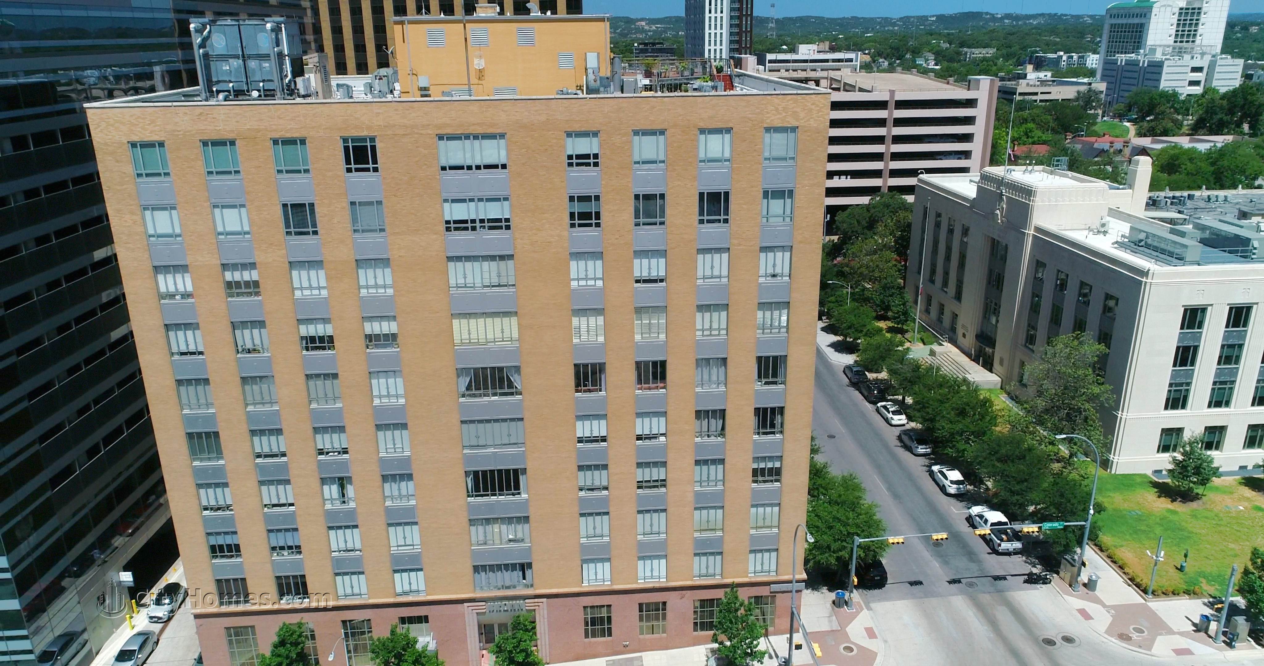 3. Brown Building prédio em 710 Colorado St, Downtown Austin, Austin, TX 78701