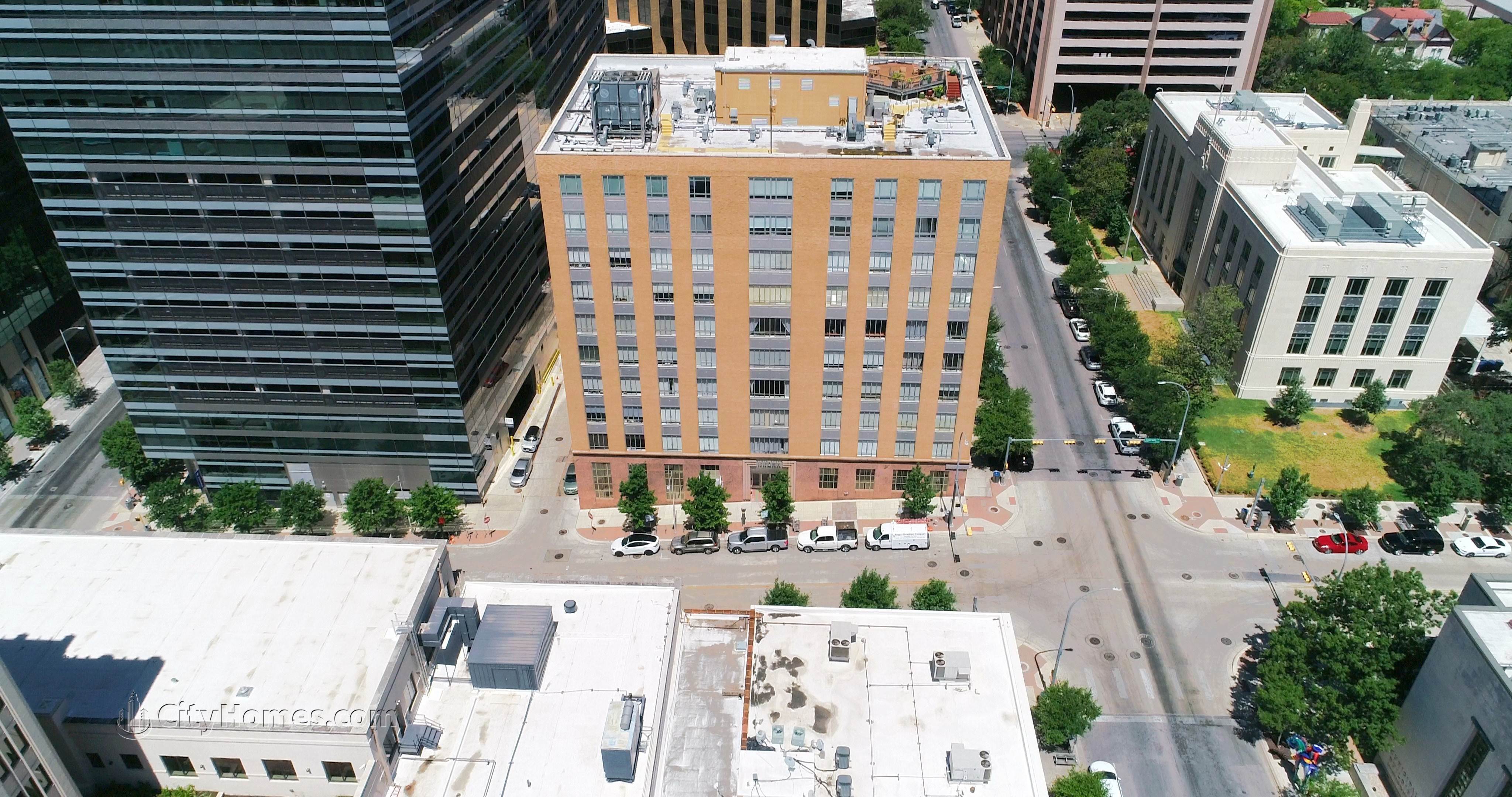 4. Brown Building prédio em 710 Colorado St, Downtown Austin, Austin, TX 78701