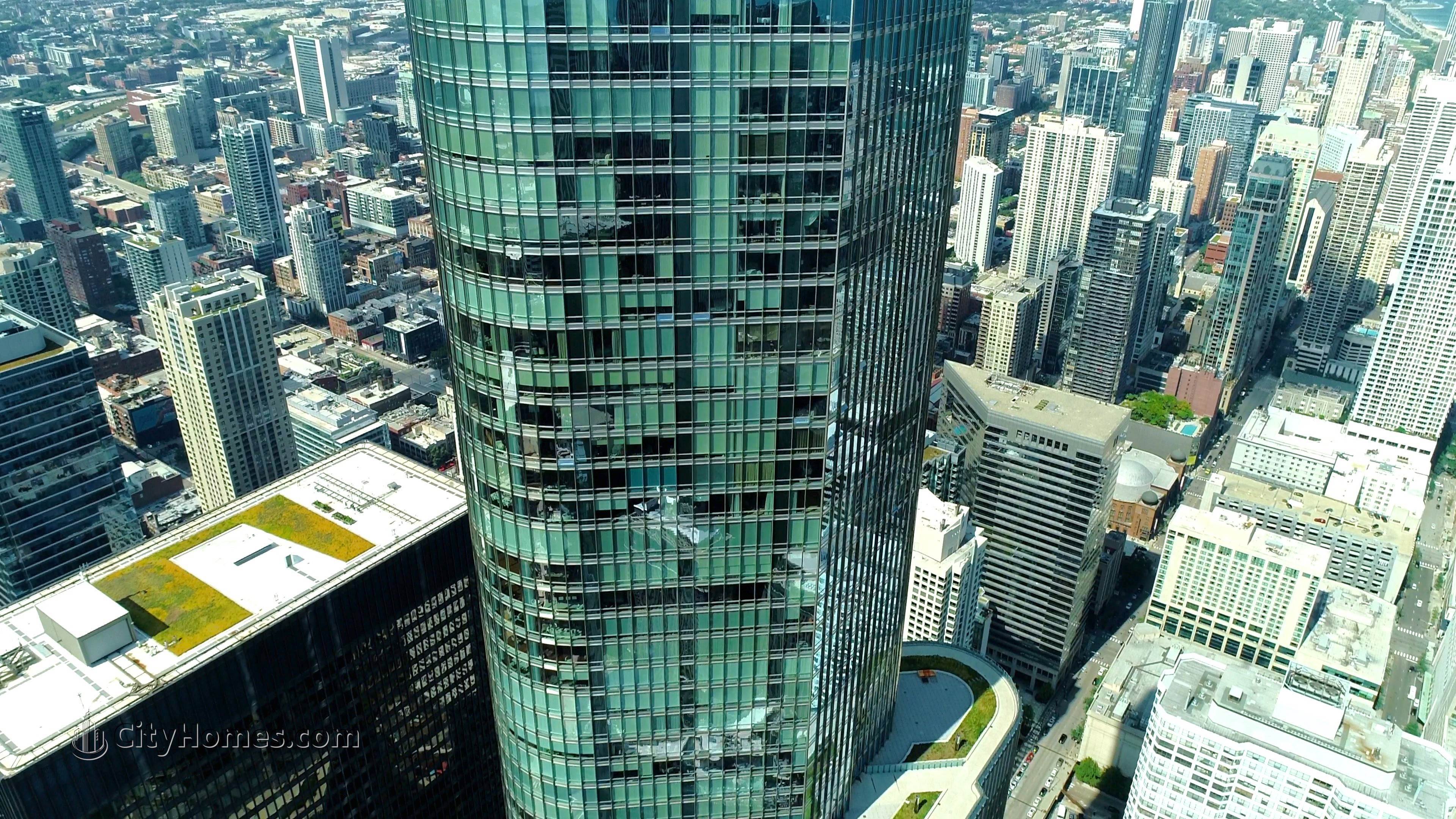 3. Trump Tower bâtiment à 401 N Wabash St, Central Chicago, Chicago, IL 60611