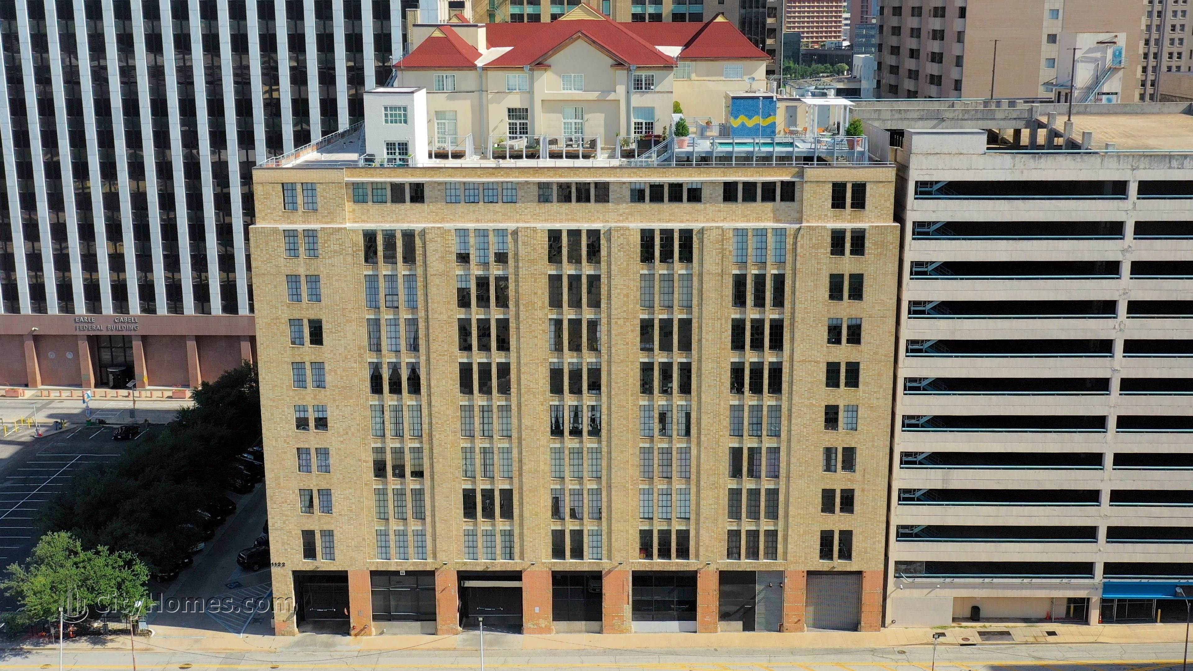 4. SoCo Urban Lofts gebouw op 1122 Jackson St, Downtown Dallas, Dallas, TX 75202