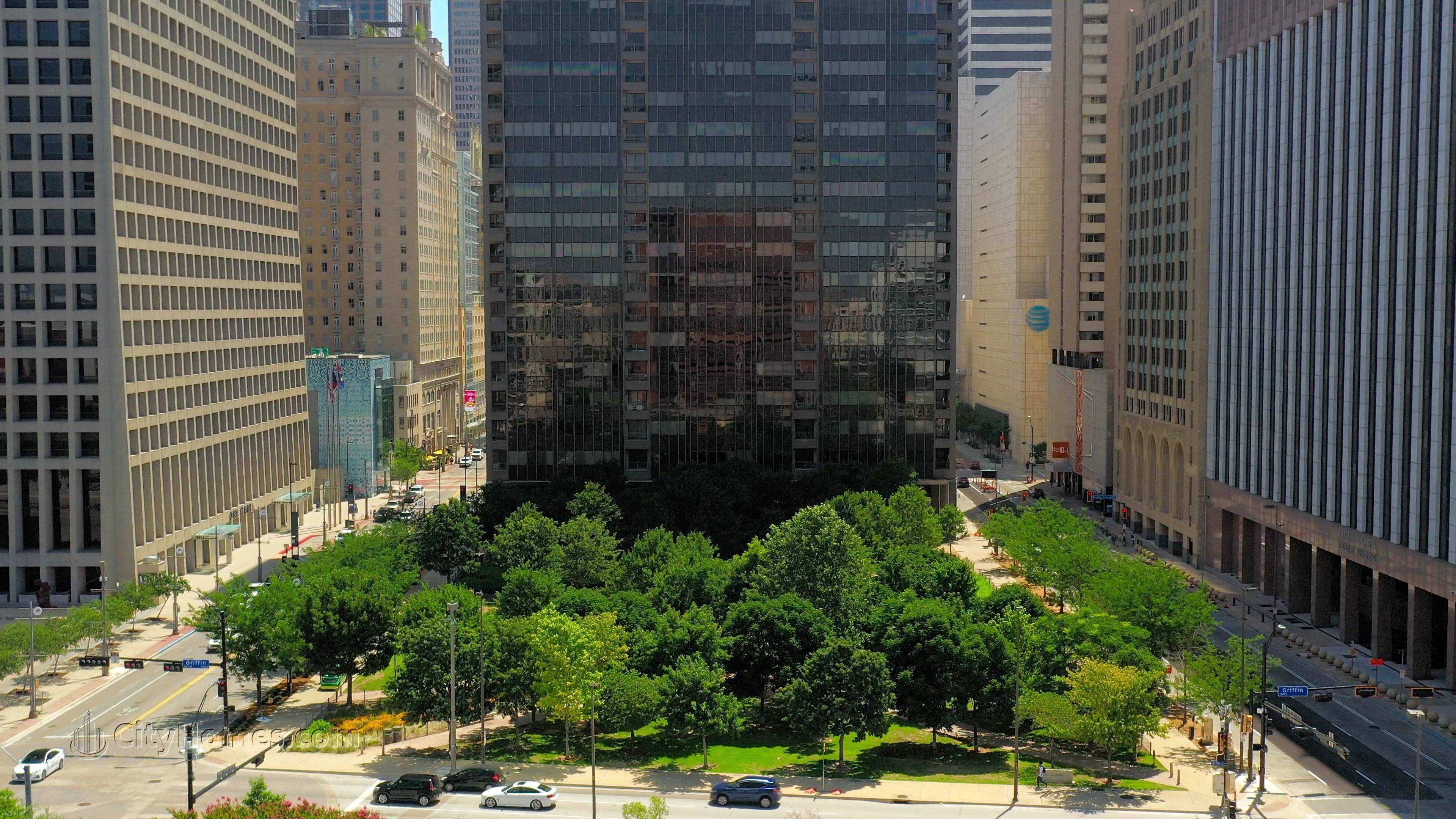 The Metropolitan Condos byggnad vid 1200 Main St, Main Street District, Dallas, TX 75202