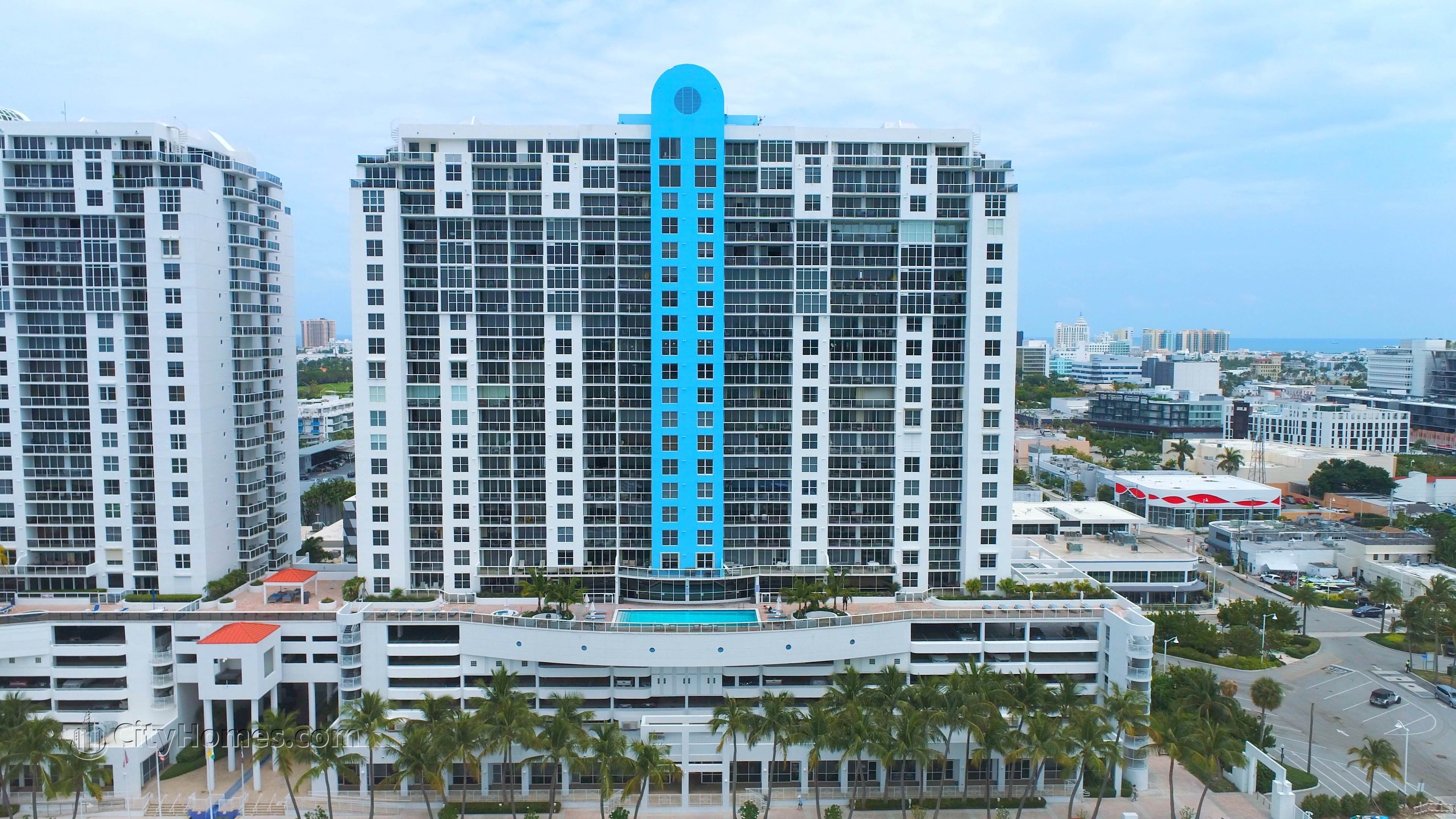 SUNSET HARBOUR SOUTH edificio a 1800 Sunset Harbour Drive, Mid Beach, Miami Beach, FL 33139