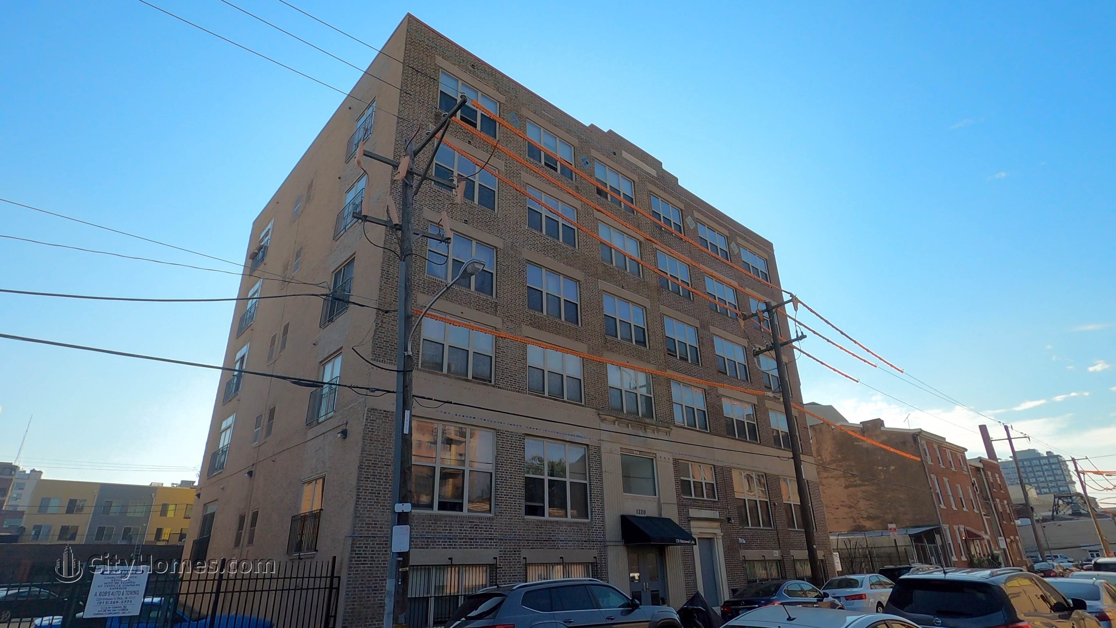 2. 1220 Buttonwood Lofts building at 1210-26 Buttonwood St, Callowhill, Philadelphia, PA 19123