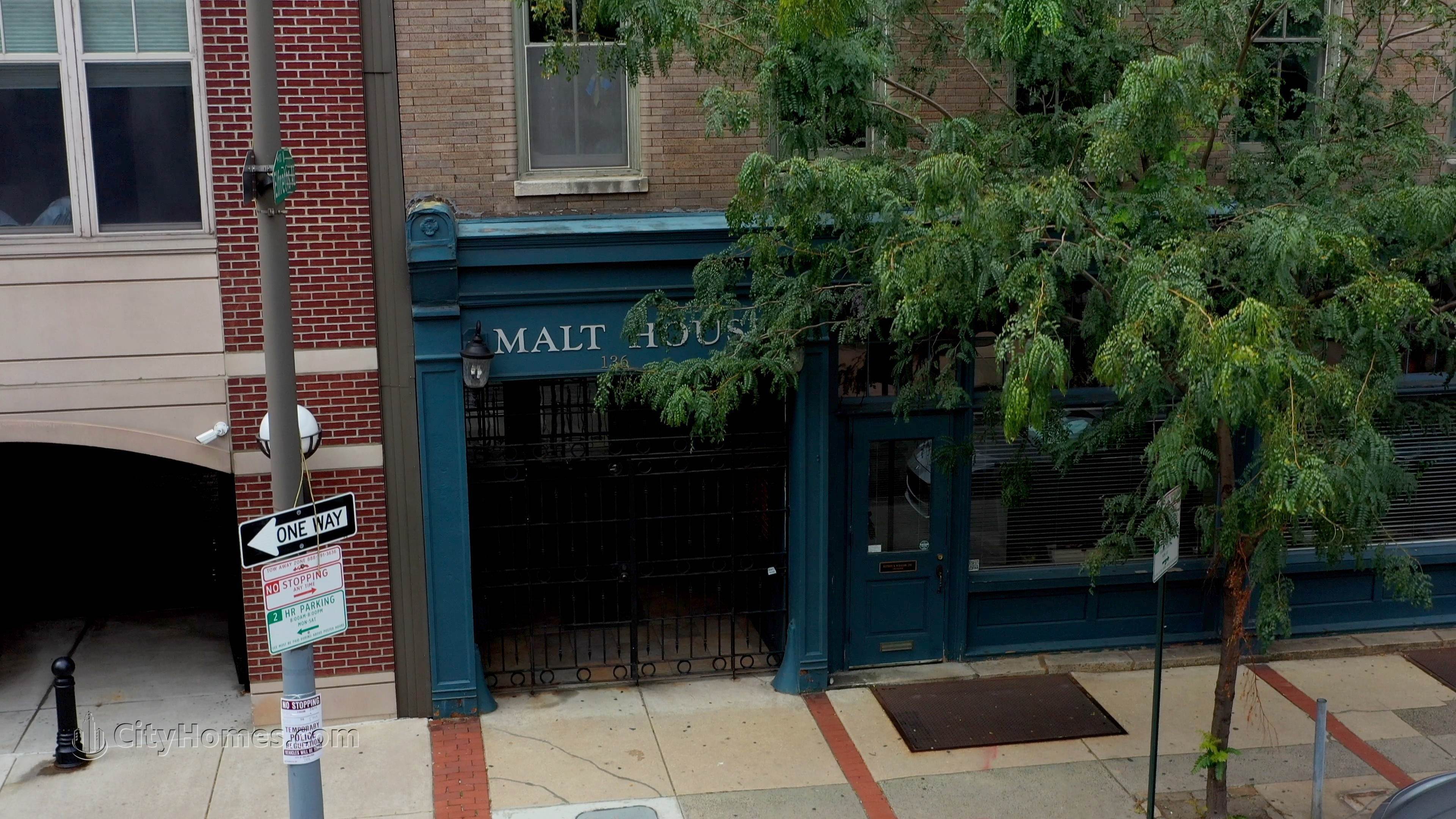 Malt House gebouw op 136 N 2nd St, Old City, Philadelphia, PA 19106