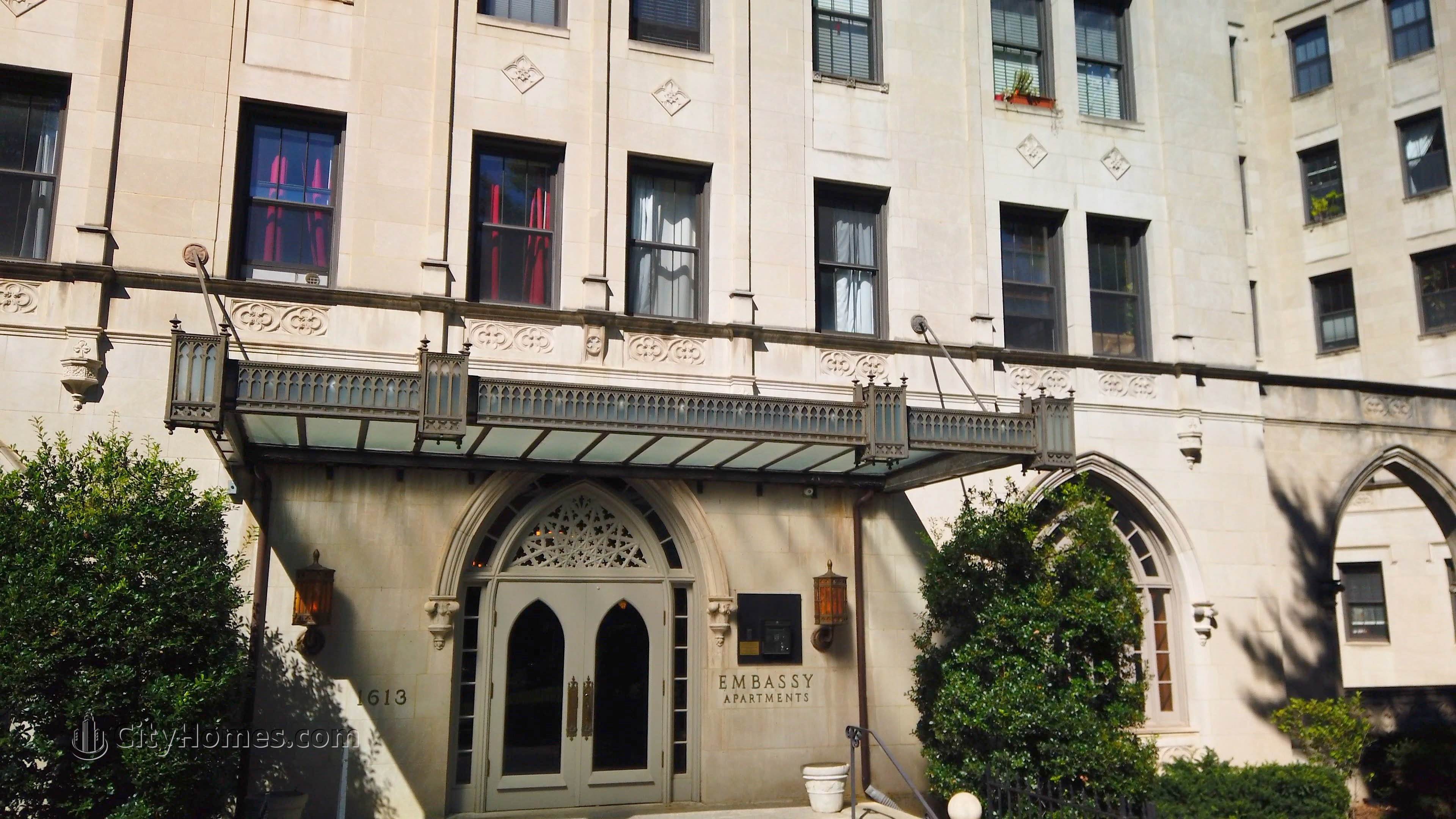 The Embassy prédio em 1613 Harvard St NW, Mount Pleasant, Washington, DC 20009