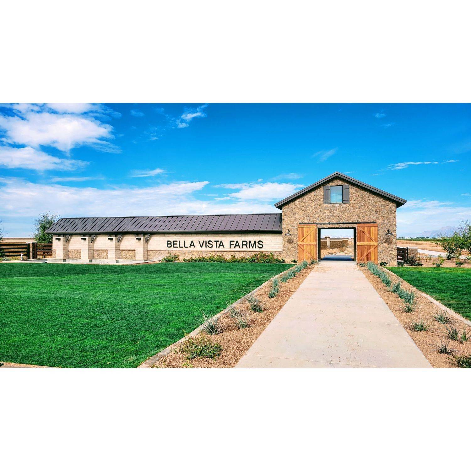 Bella Vista Farms gebouw op 6061 South Oxley, Mesa, AZ 85212