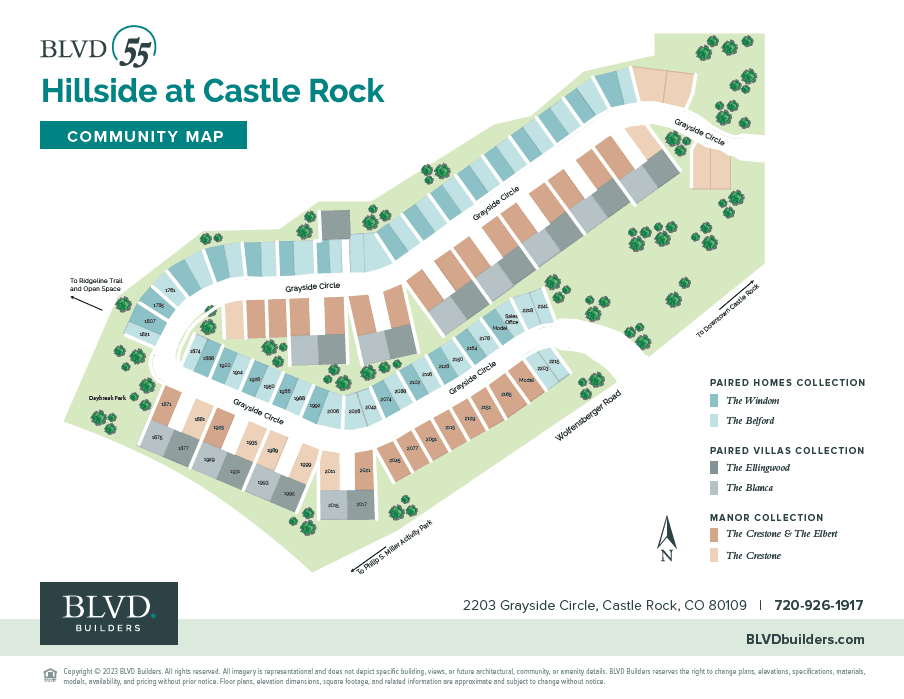 2. Hillside at Castle Rock byggnad vid 2203 Grayside Circle, Castle Rock, CO 80109