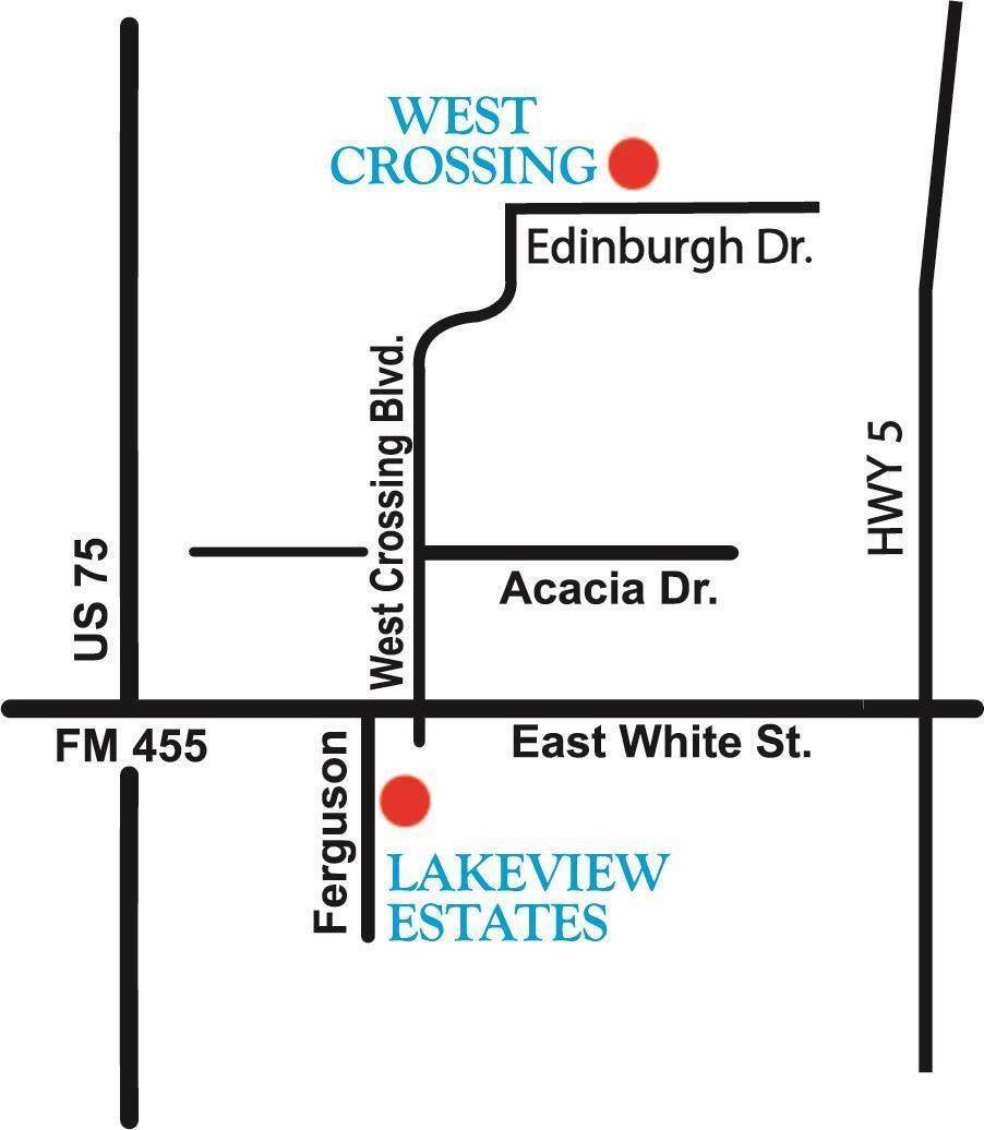 West Crossing gebouw op 809 Twin Pine Court, Anna, TX 75409