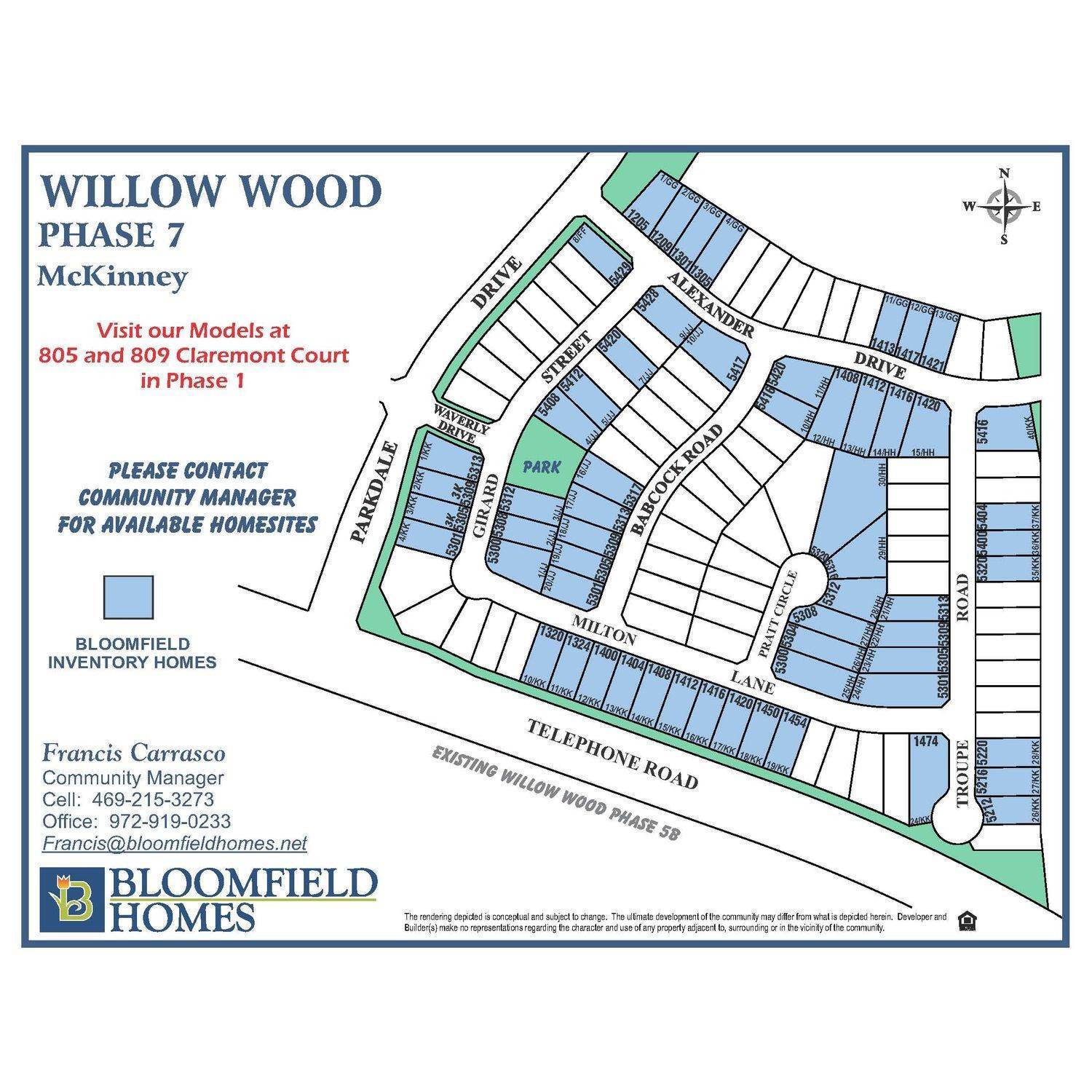 5. Willow Wood κτίριο σε 809 Claremont Court, McKinney, TX 75071