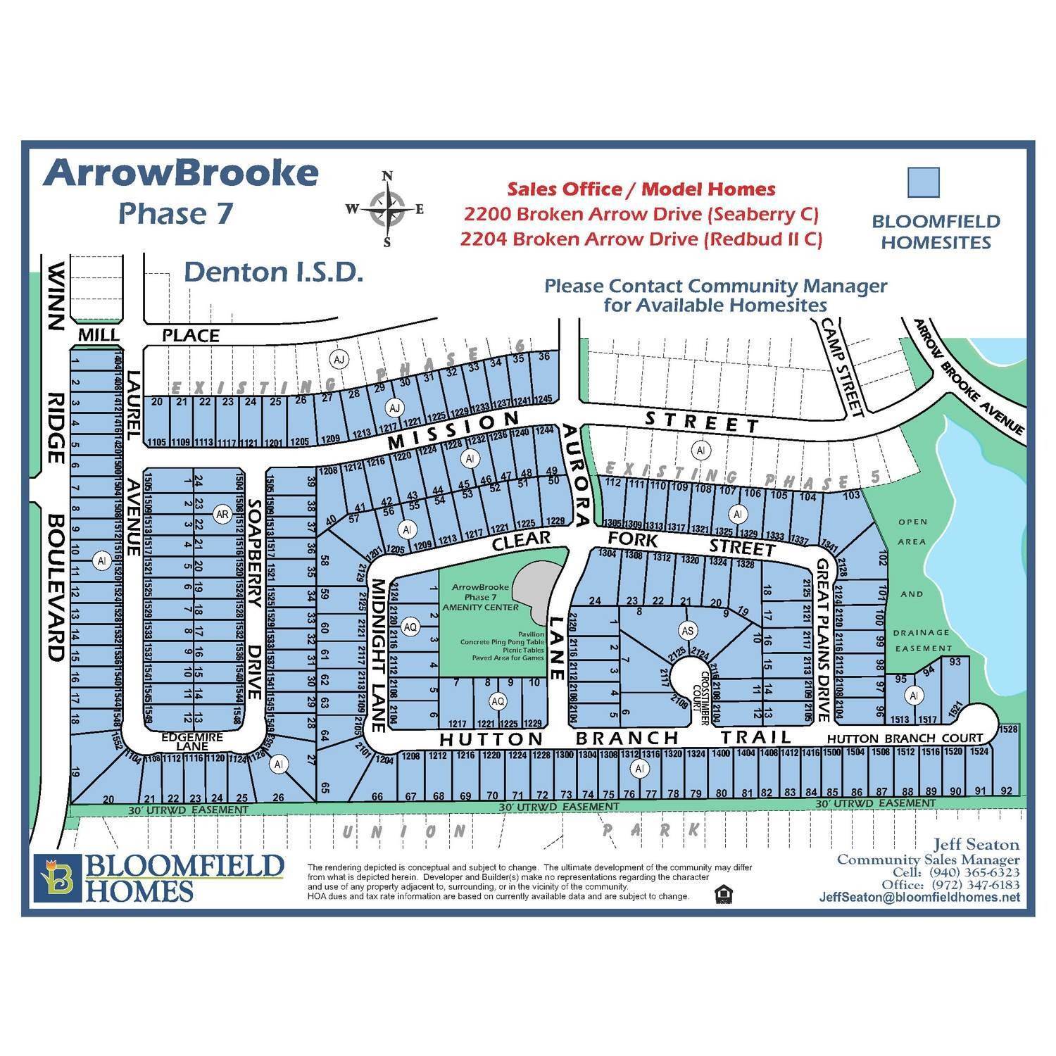 4. ArrowBrooke byggnad vid 2200 Broken Arrow Drive, Aubrey, TX 76227
