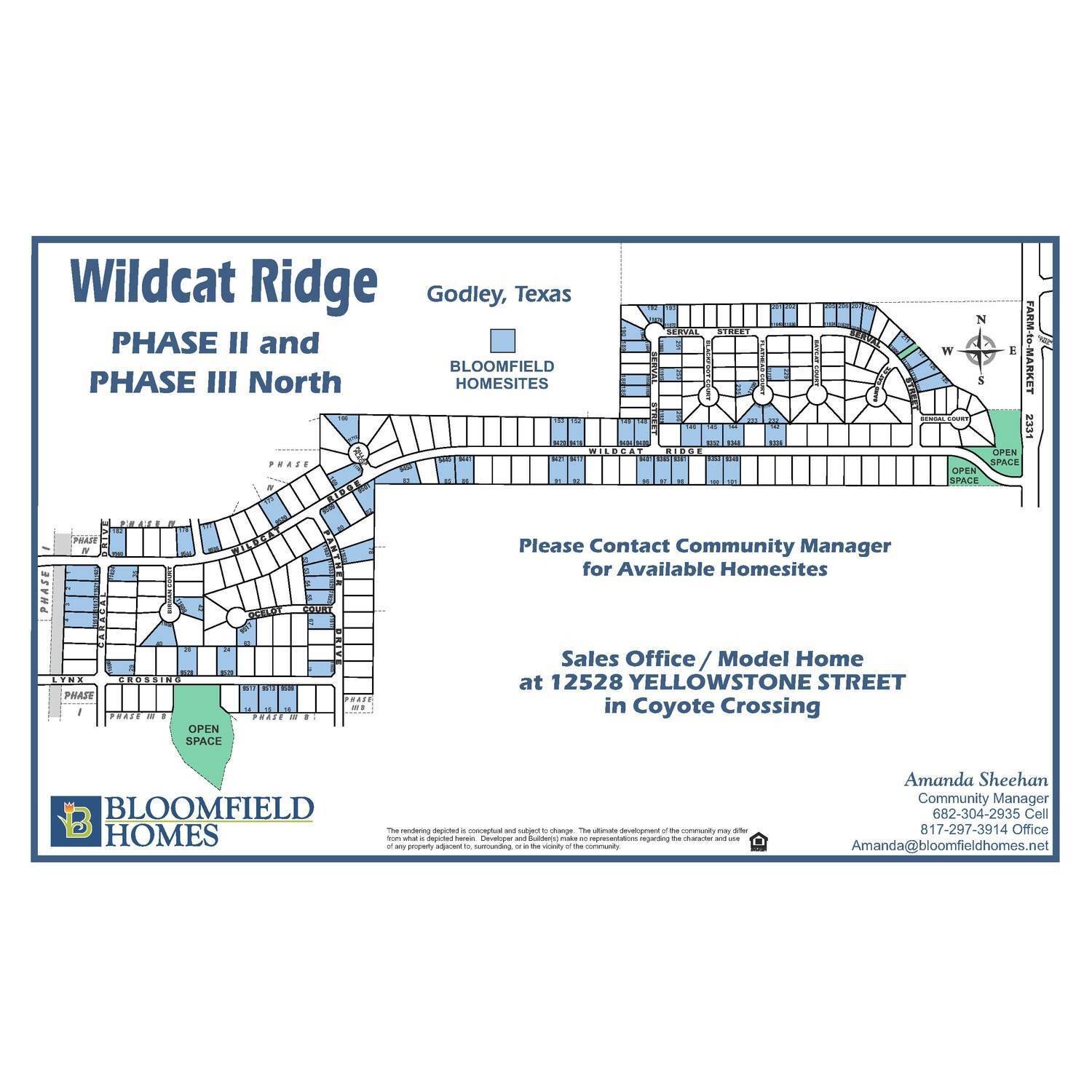 Wildcat Ridge xây dựng tại 12528 Yellowstone Street, Godley, TX 76044