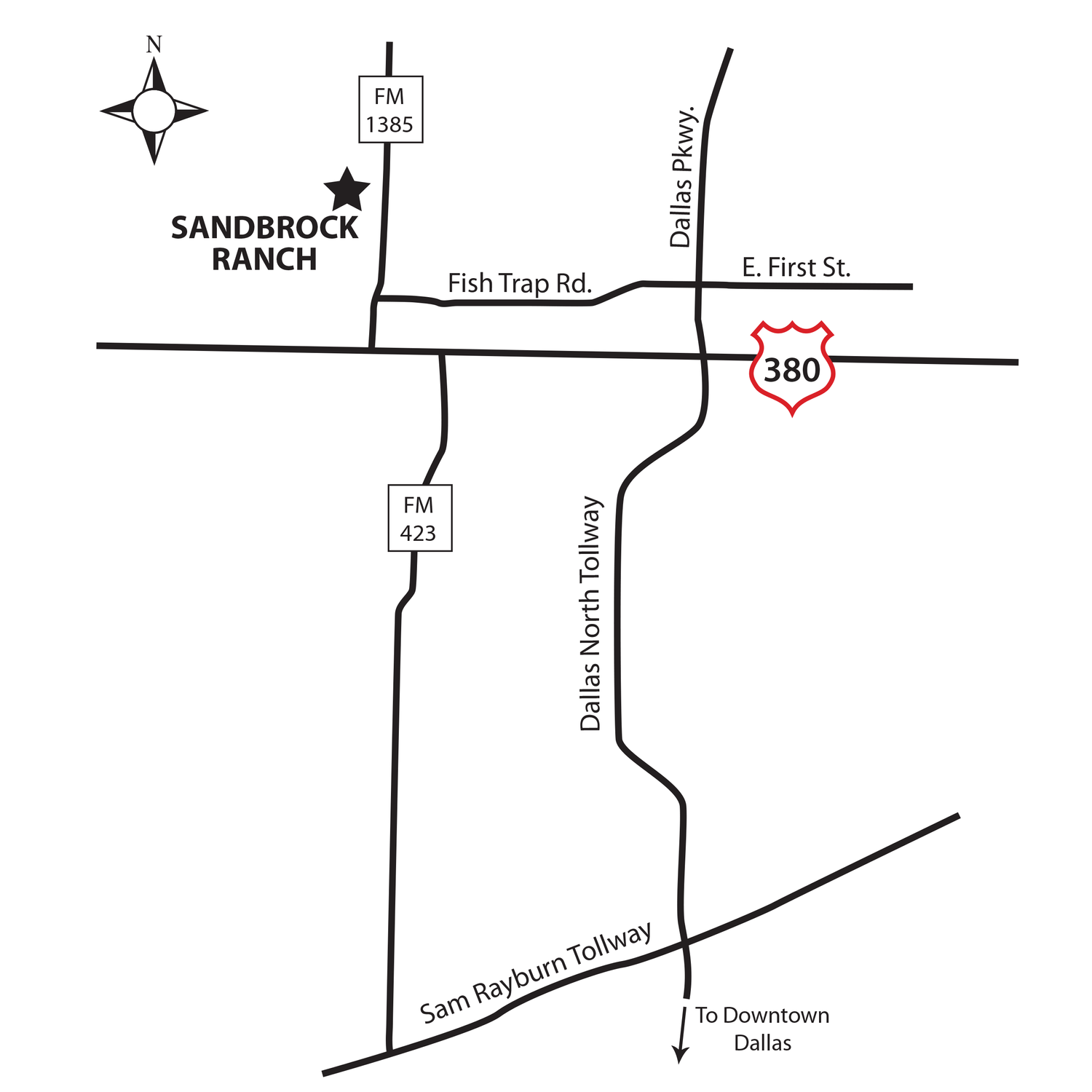 Sandbrock Ranch building at 1713 Sandbrock Drive, Aubrey, TX 76227