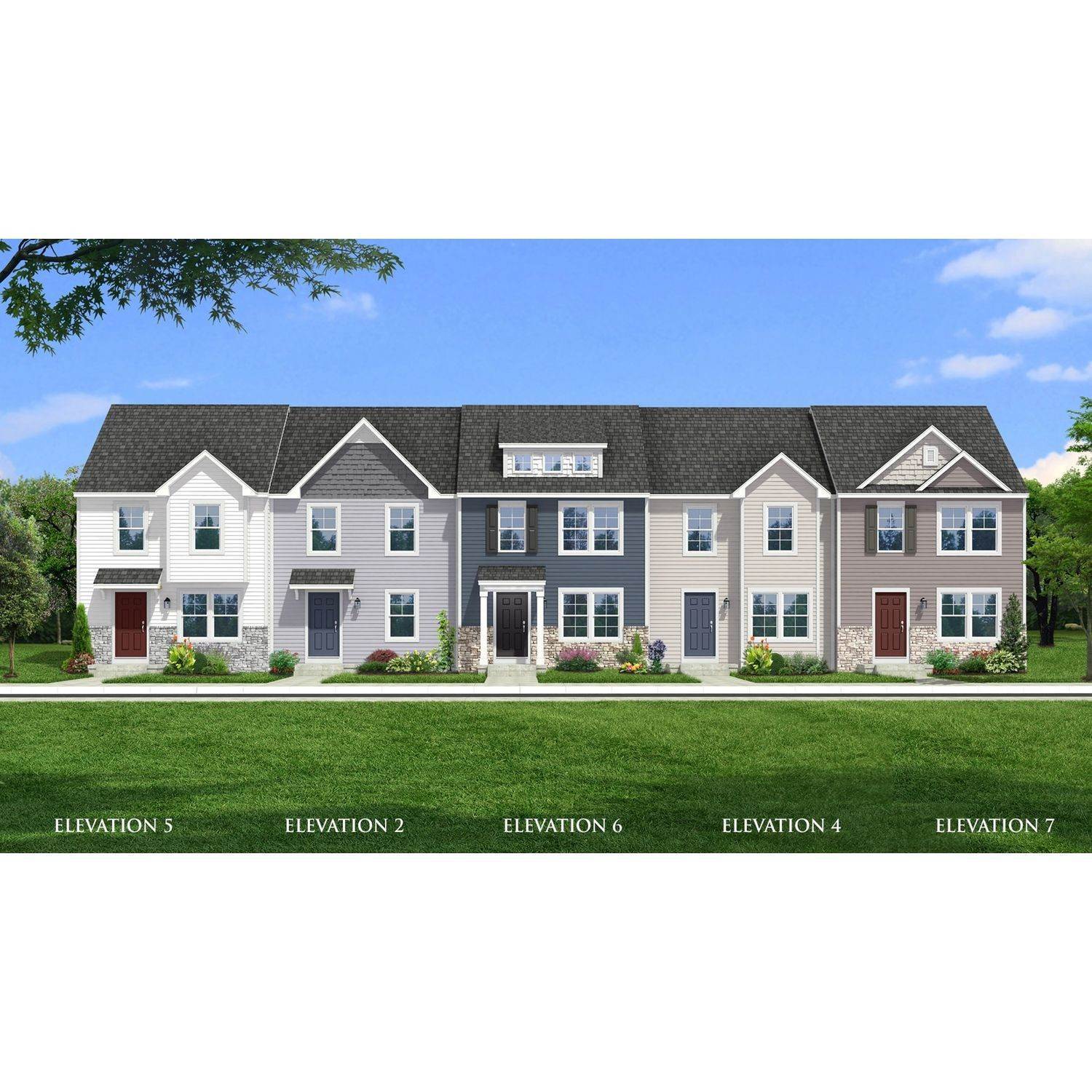 6. Whispering Pines Townhomes Gebäude bei 16 Loblolly Drive, Bunker Hill, WV 25413