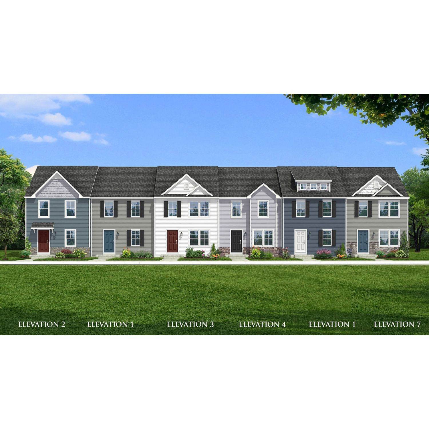 15. Whispering Pines Townhomes Gebäude bei 16 Loblolly Drive, Bunker Hill, WV 25413
