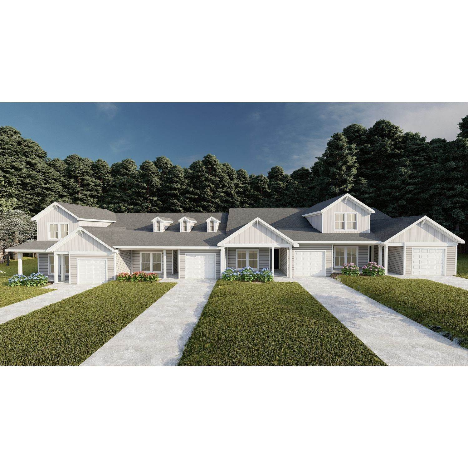 4. Windsor Townhomes xây dựng tại 594 Hampton Drive, North Augusta, SC 29860
