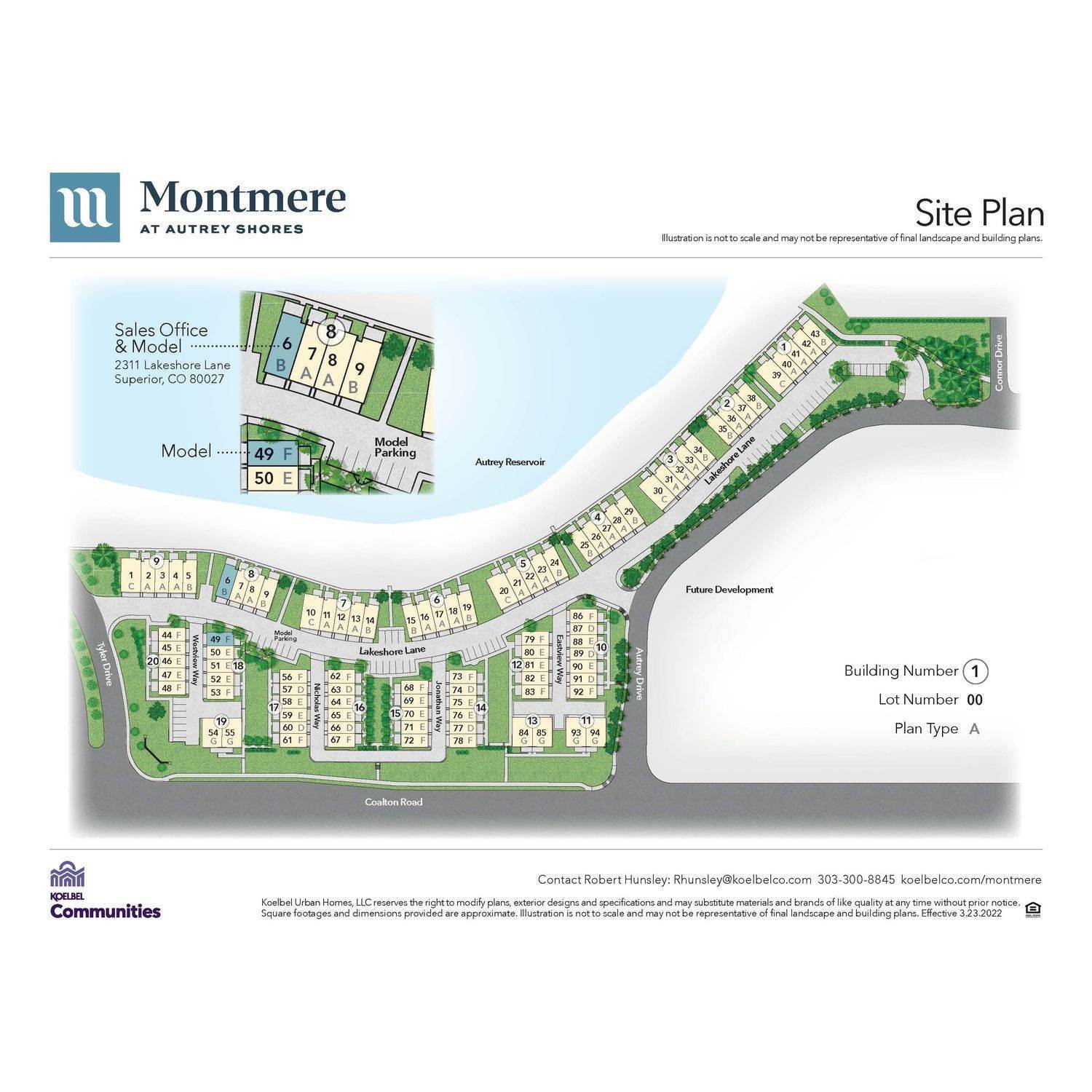 Montmere at Autrey Shores byggnad vid 2311 Lakeshore Lane, Superior, CO 80027