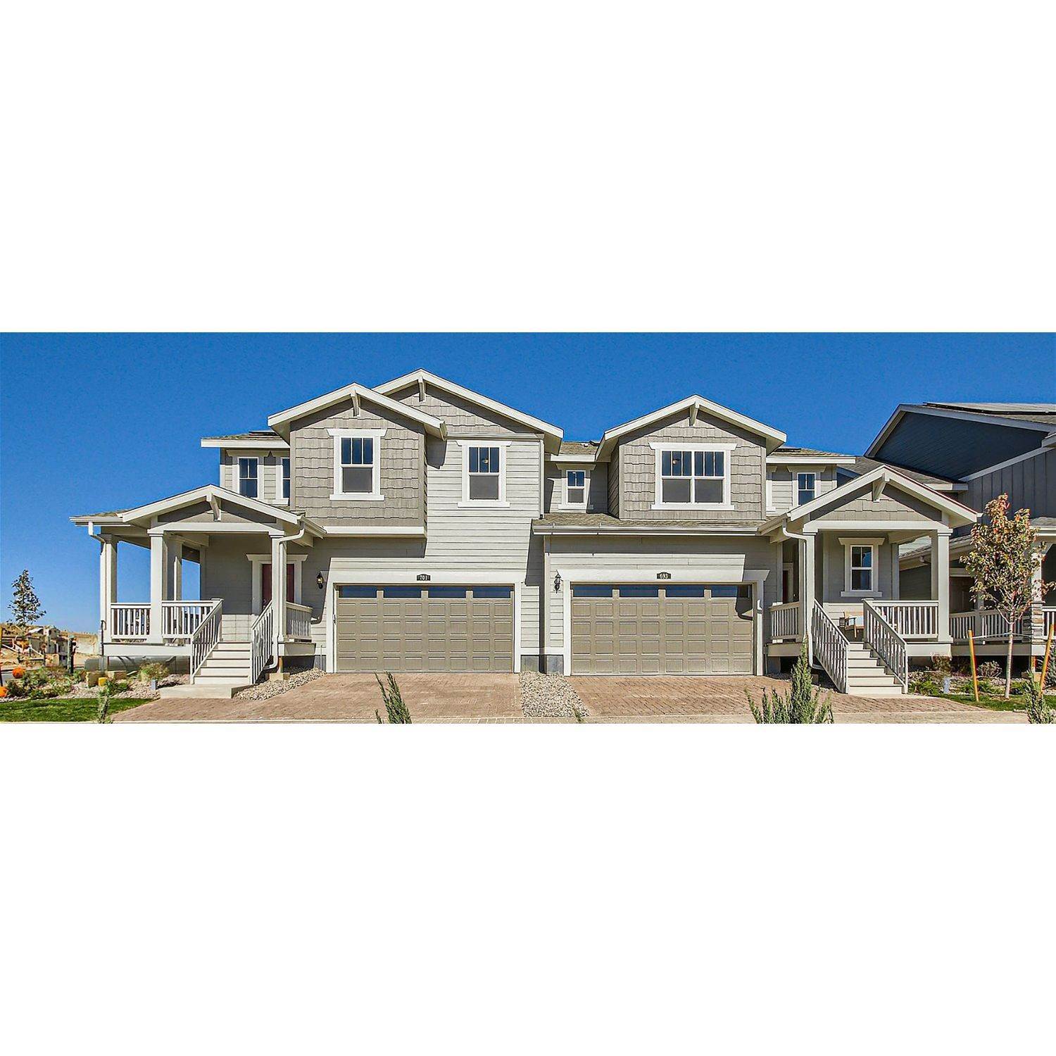 Parkdale - Paired Homes κτίριο σε 701 Hedgerow Drive, Erie, CO 80516
