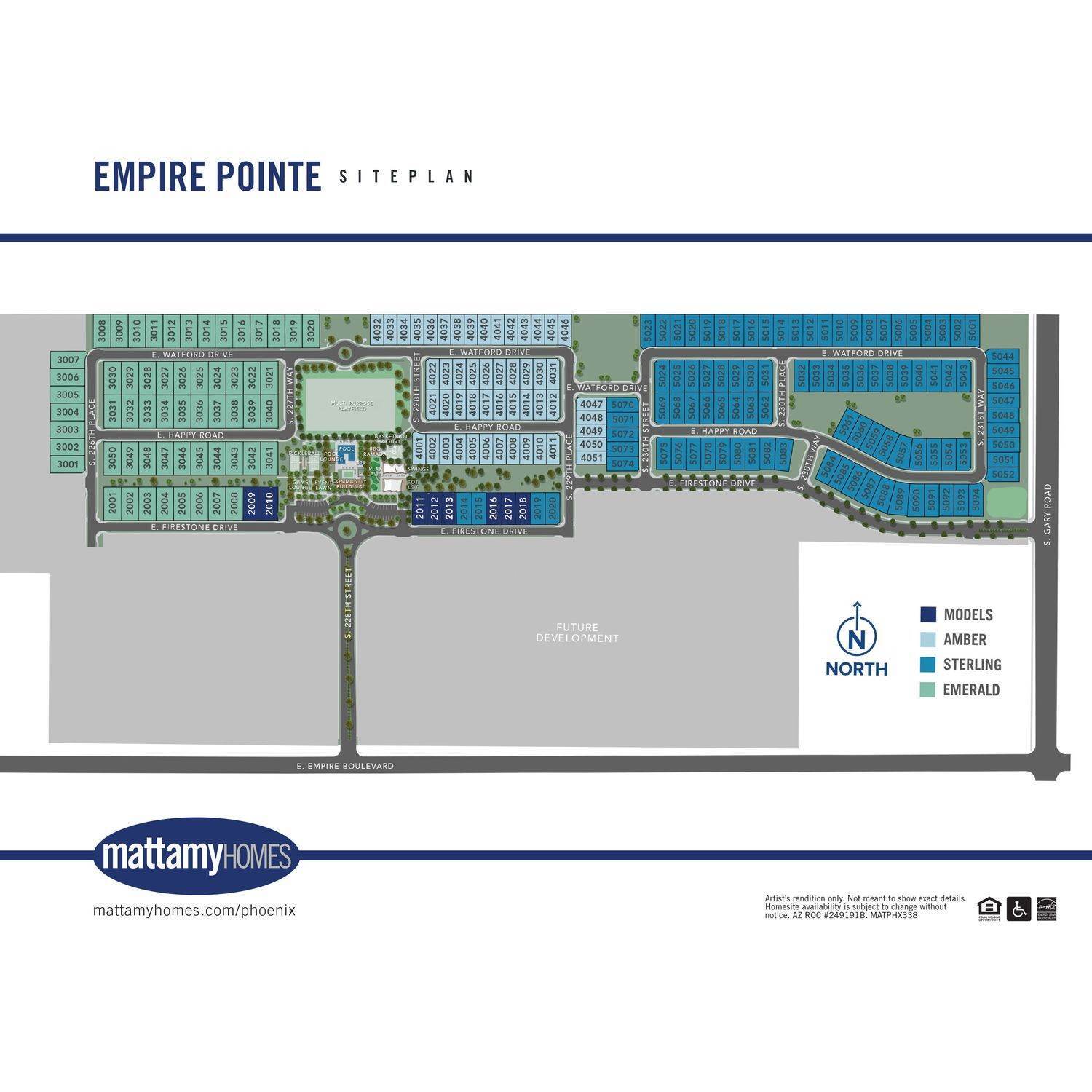 Empire Pointe - Emerald Collection building at 22702 E. Firestone Drive, Queen Creek, AZ 85142