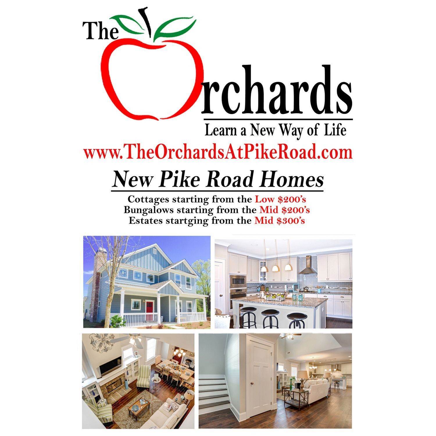 The Orchards at Pike Road建於 130 Avenue Of Learning, Pike Road, AL 36064