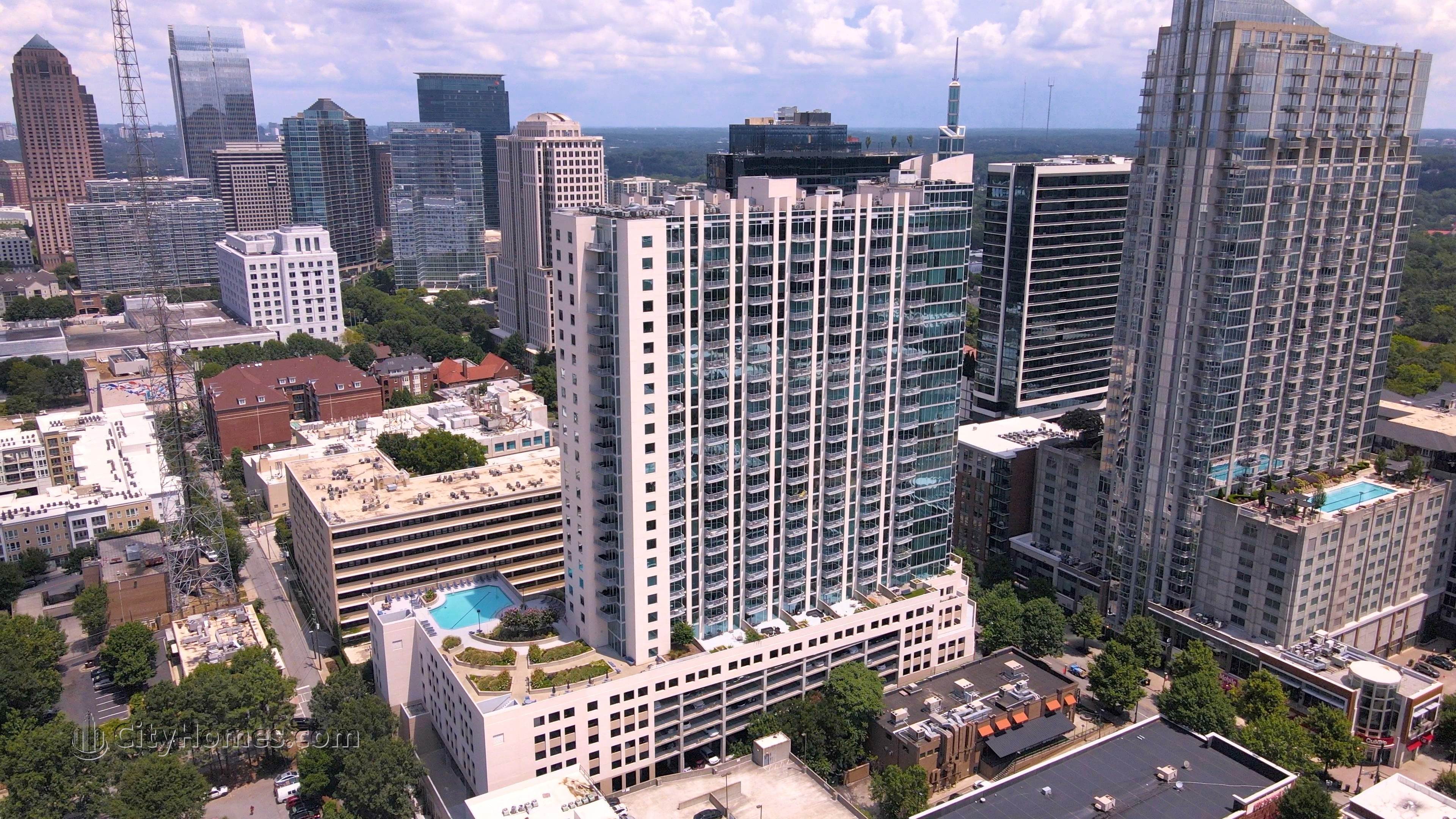 4. Spire Condominiums Gebäude bei 860 Peachtree St NE, Greater Midtown, Atlanta, GA 30308