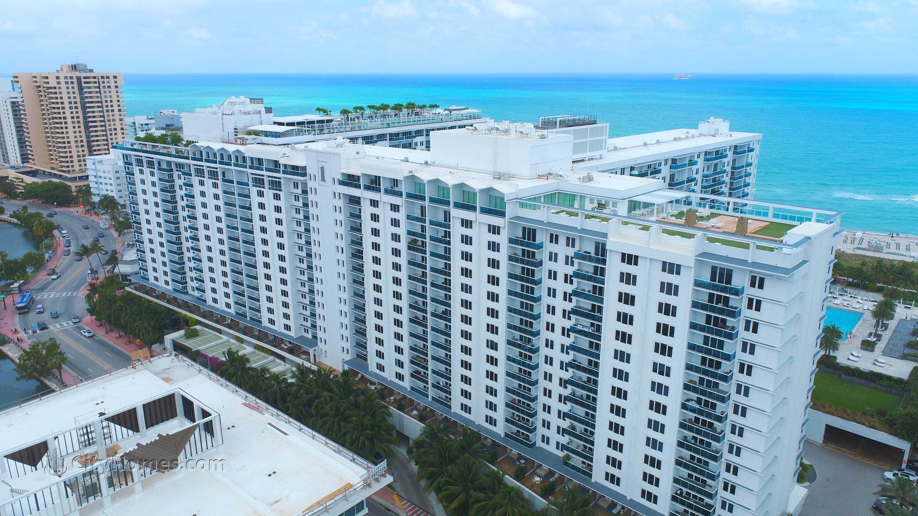 1 HOTEL & HOMES byggnad vid 102 24th Street, Mid Beach, Miami Beach, FL 33139