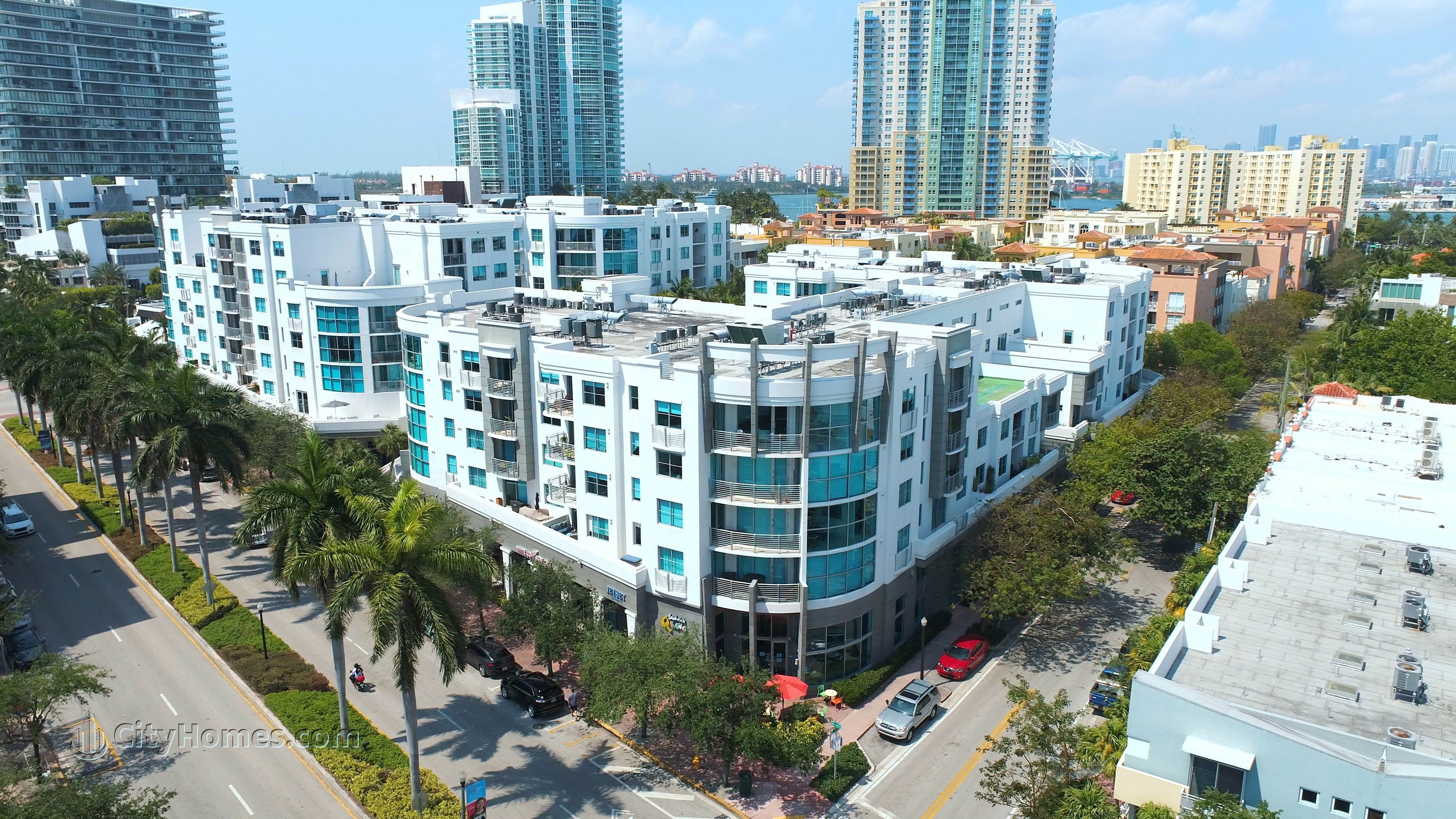 COSMOPOLITAN TOWERS building at 110 Washington Ave, South of Fifth, Miami Beach, FL 33139