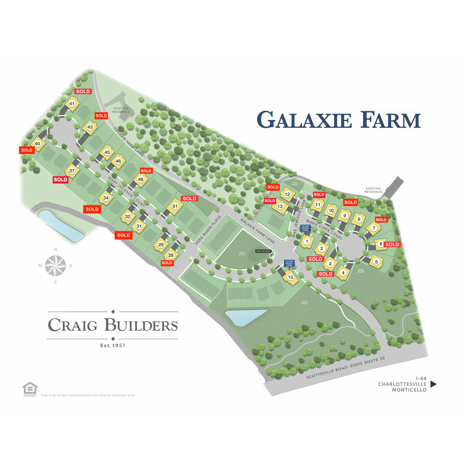12. Galaxie Farm xây dựng tại 4006 Marie Curie Court, Charlottesville, VA 22902