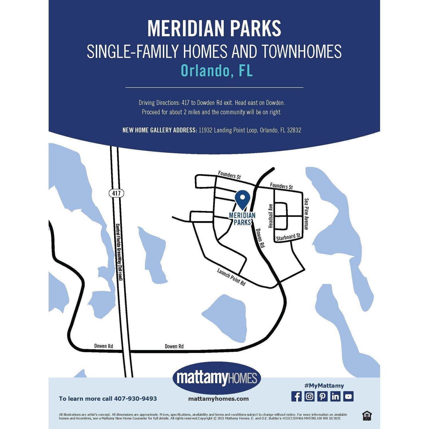 Meridian Parks xây dựng tại 12471 Shipwatch Street, Orlando, FL 32832