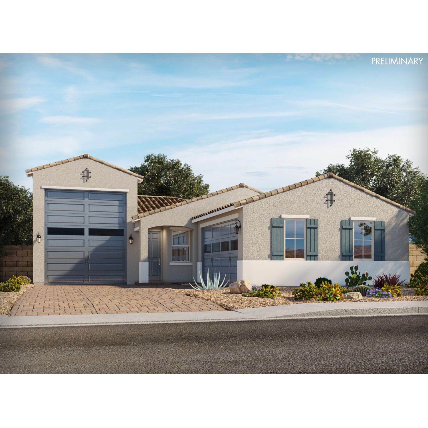 Отдельная семья для того Продажа на Coyote Ridge - Estate Series 22474 W Yavapai Street, Buckeye, AZ 85326