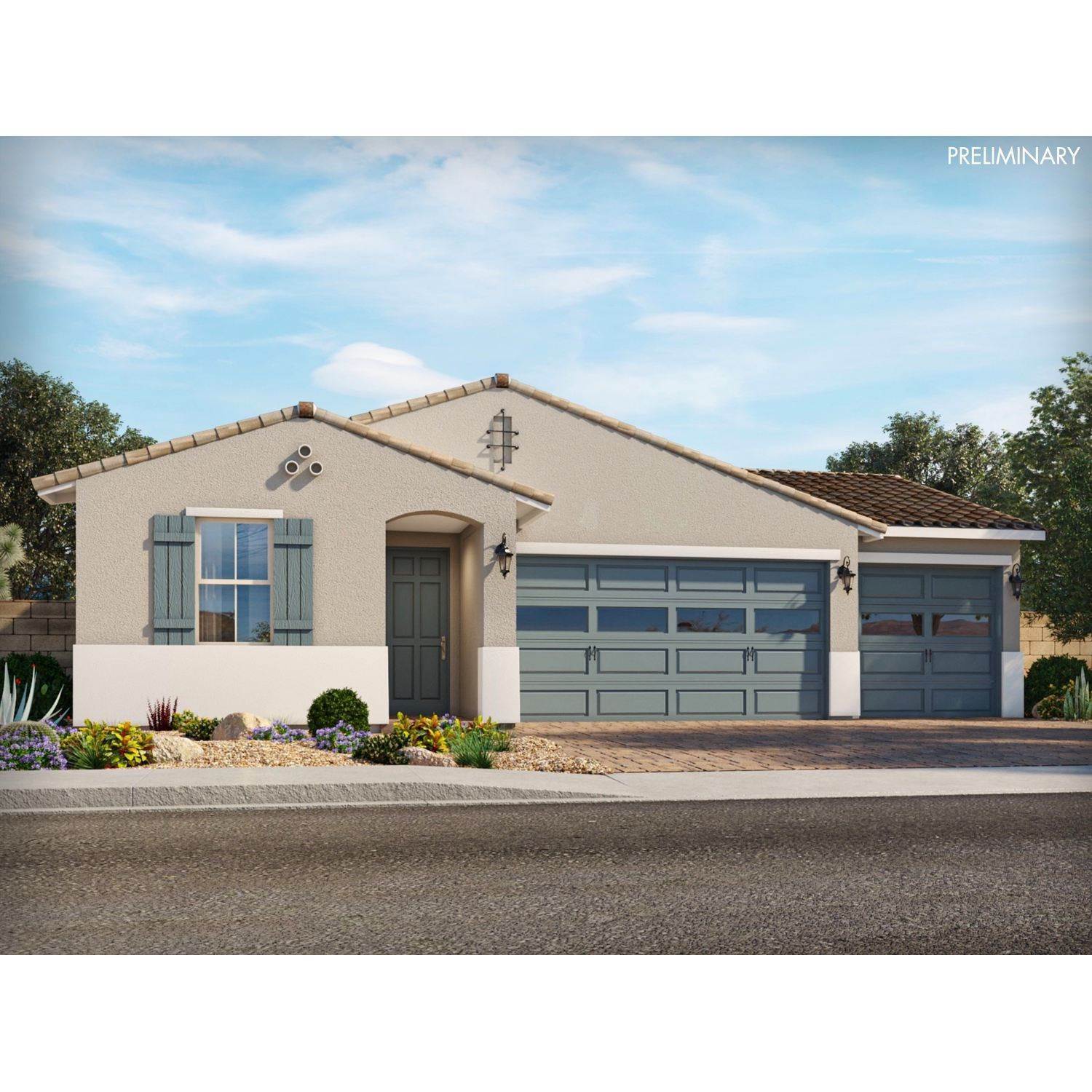 Отдельная семья для того Продажа на Coyote Ridge - Estate Series 22474 W Yavapai Street, Buckeye, AZ 85326