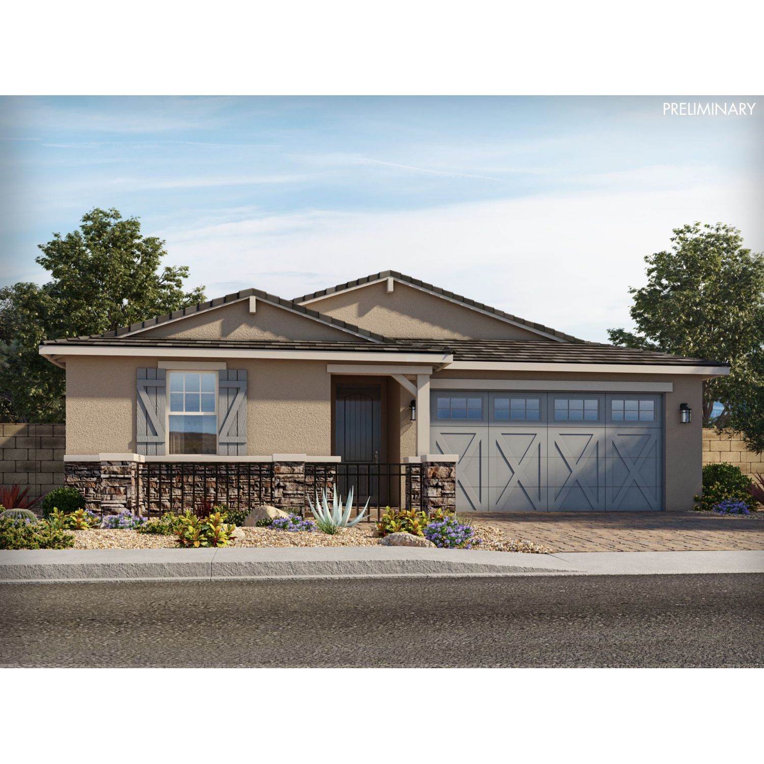 Família Única para Venda às Coyote Ridge - Estate Series 22474 W Yavapai Street, Buckeye, AZ 85326