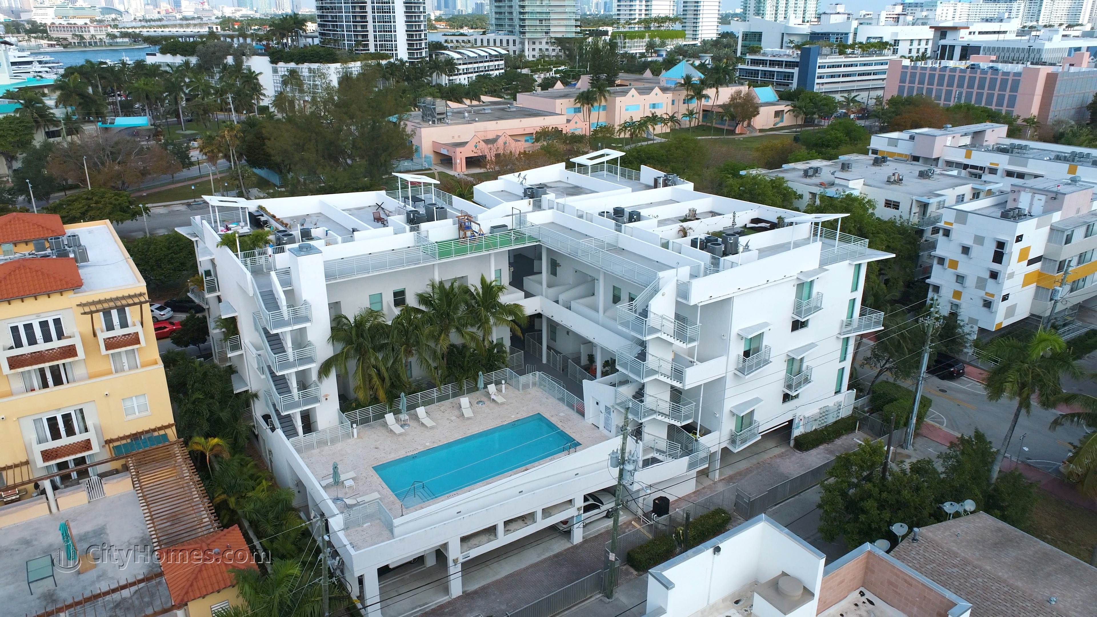 ABSOLUT LOFTS building at 245 Michigan Avenue, South of Fifth, Miami Beach, FL 33139