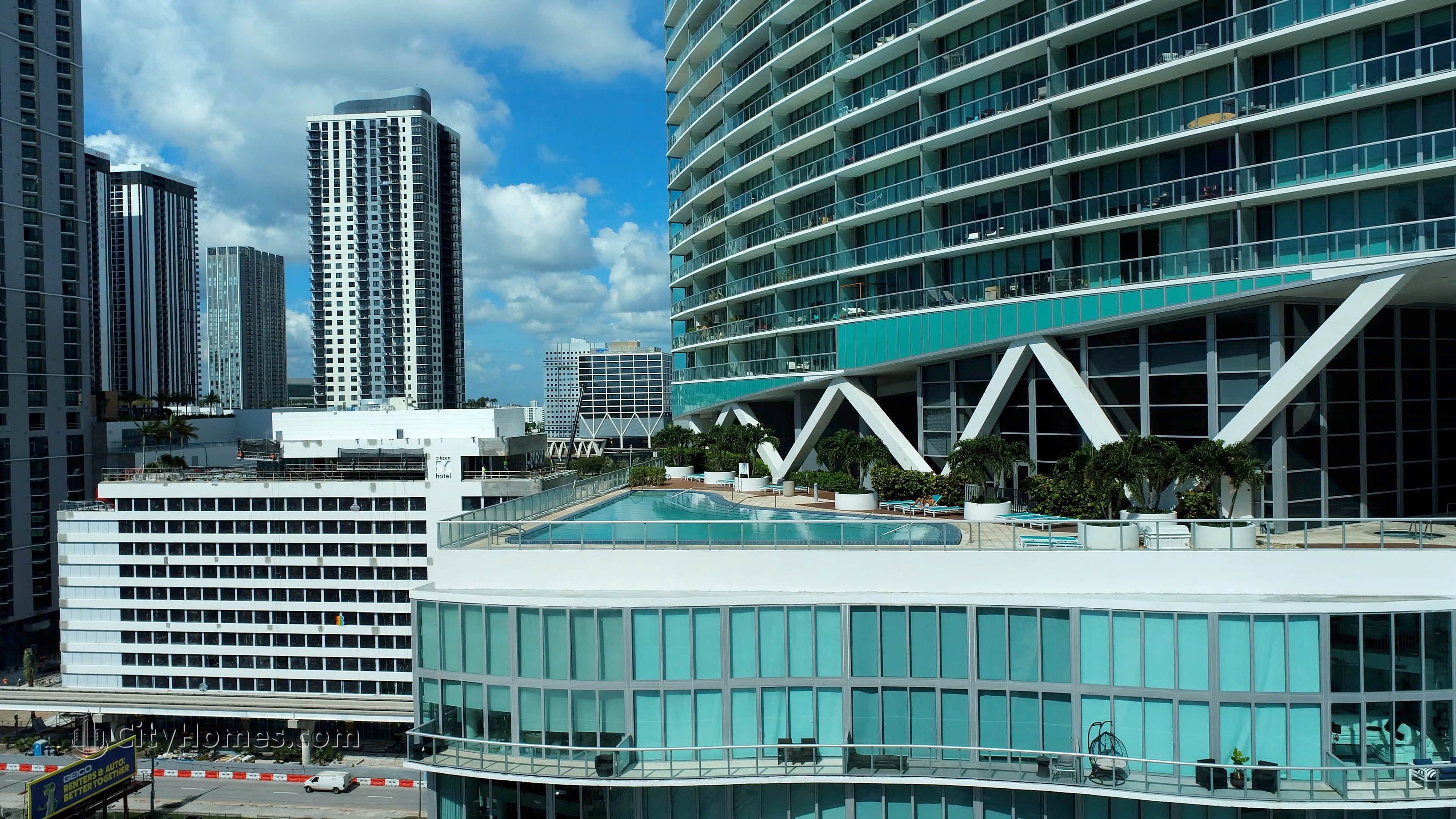 2. Marina Blue building at 888 Biscayne Blvd, Miami, FL 33132