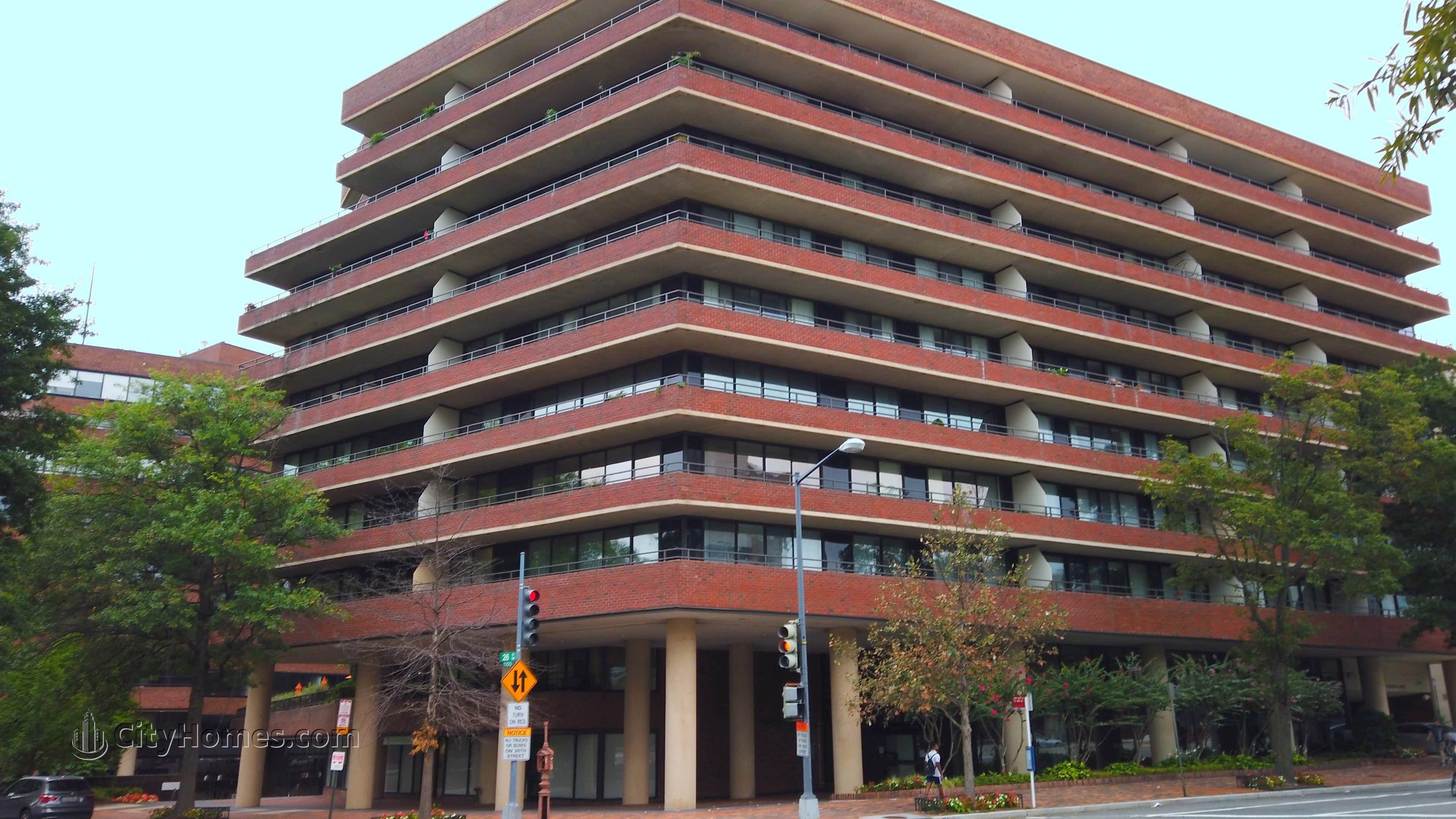 The Westbridge building at 2555 Pennsylvania Ave NW, West End, Washington, DC 20037